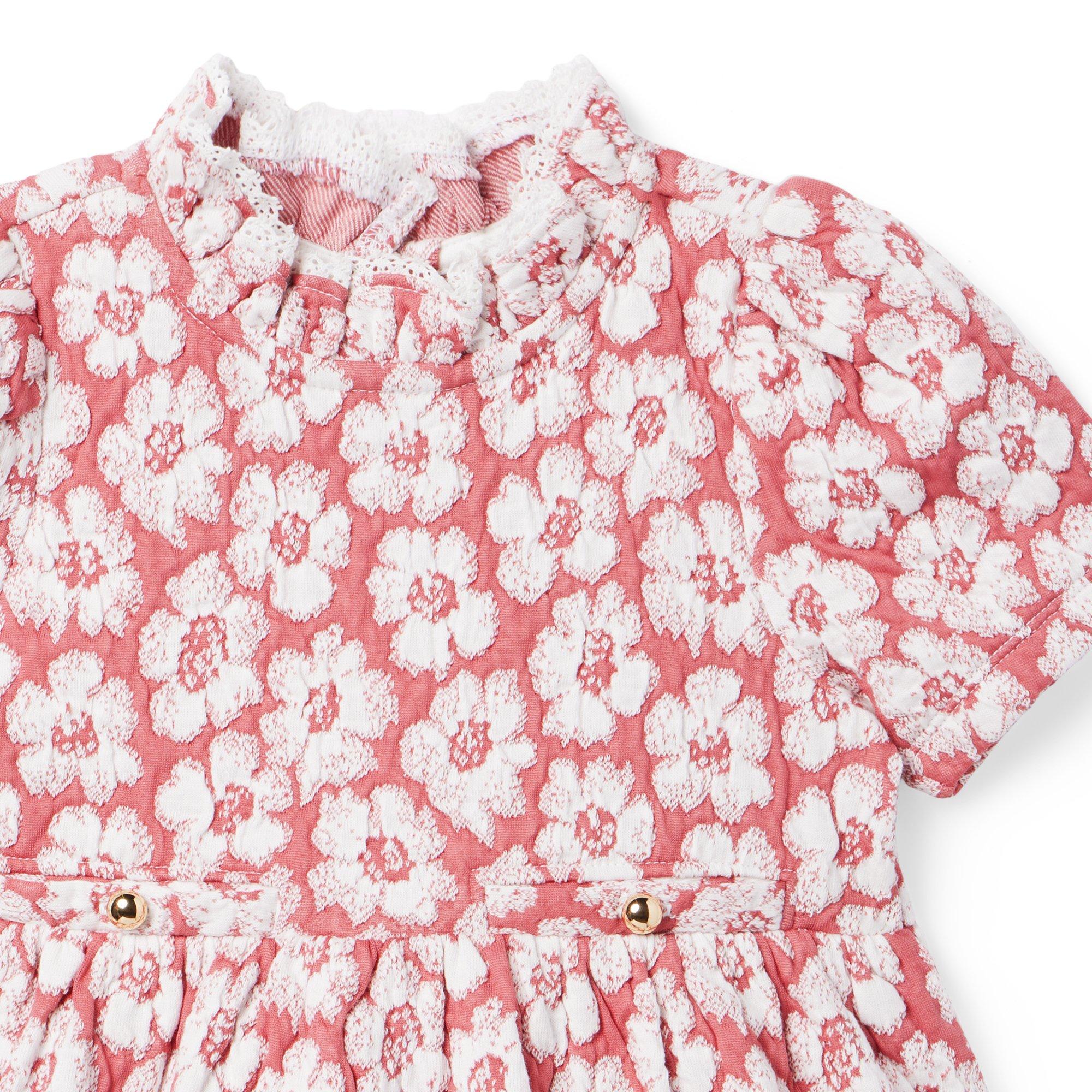 Floral Jacquard Dress image number 6