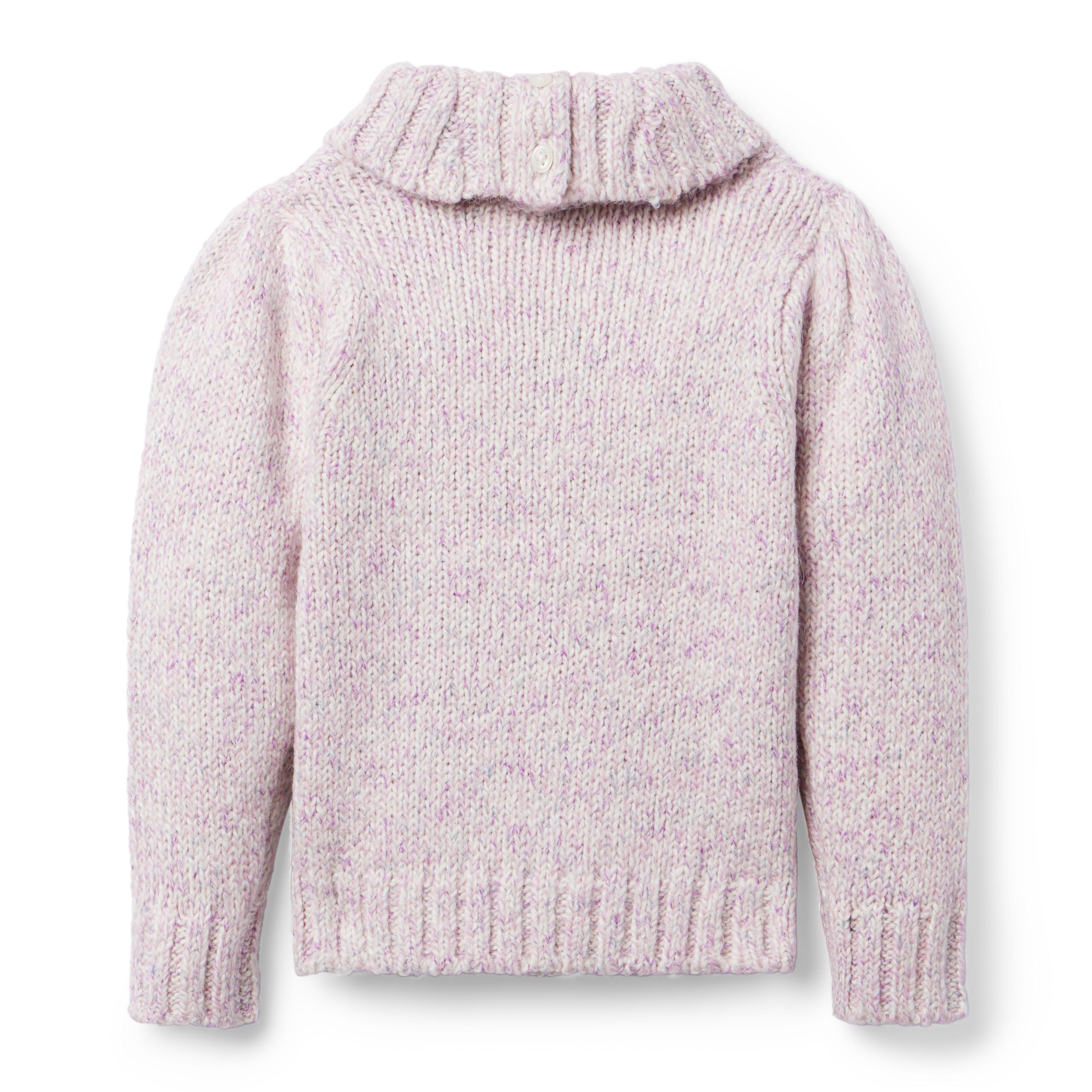 Cable Knit Marled Sweater image number 1