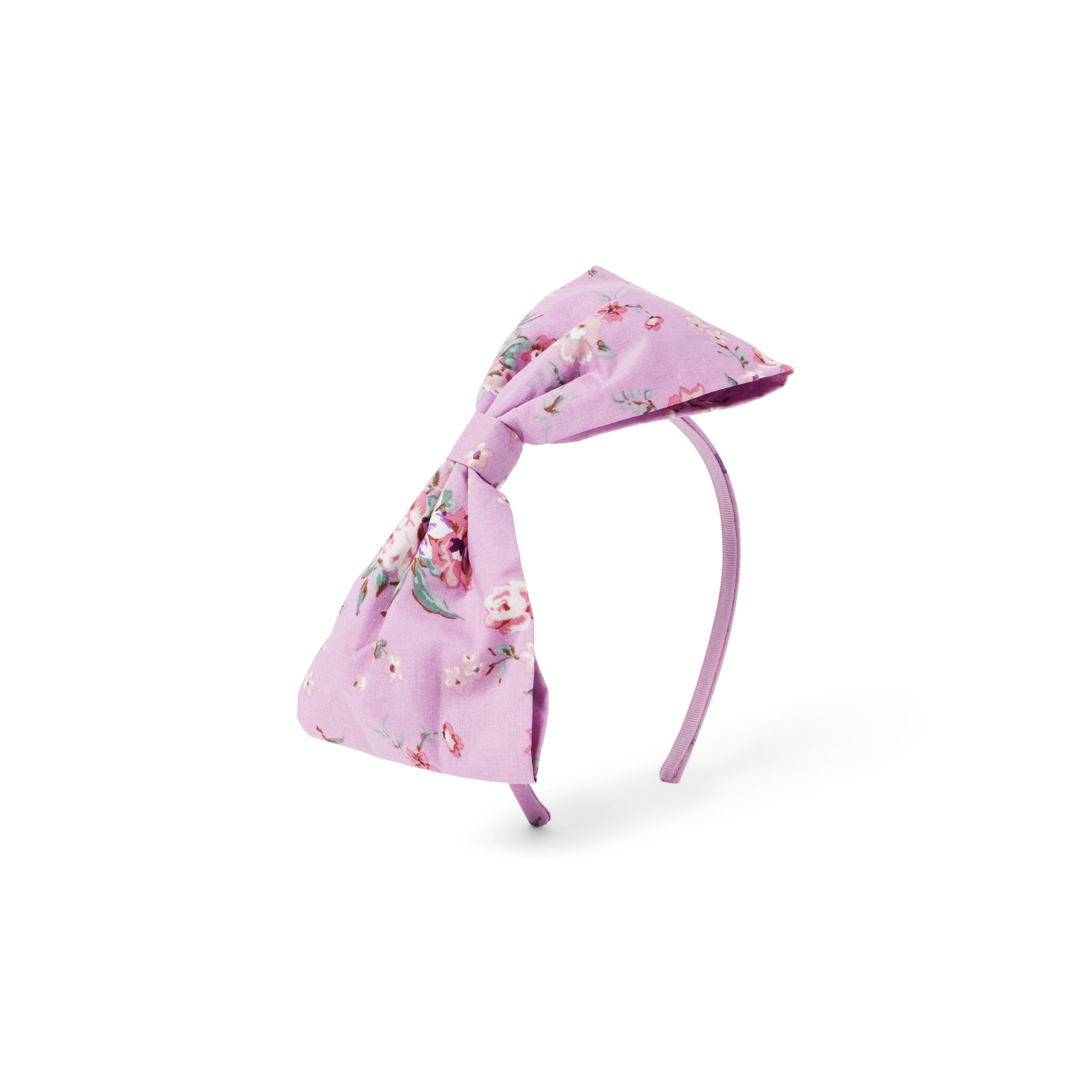 Floral Bow Headband image number 0