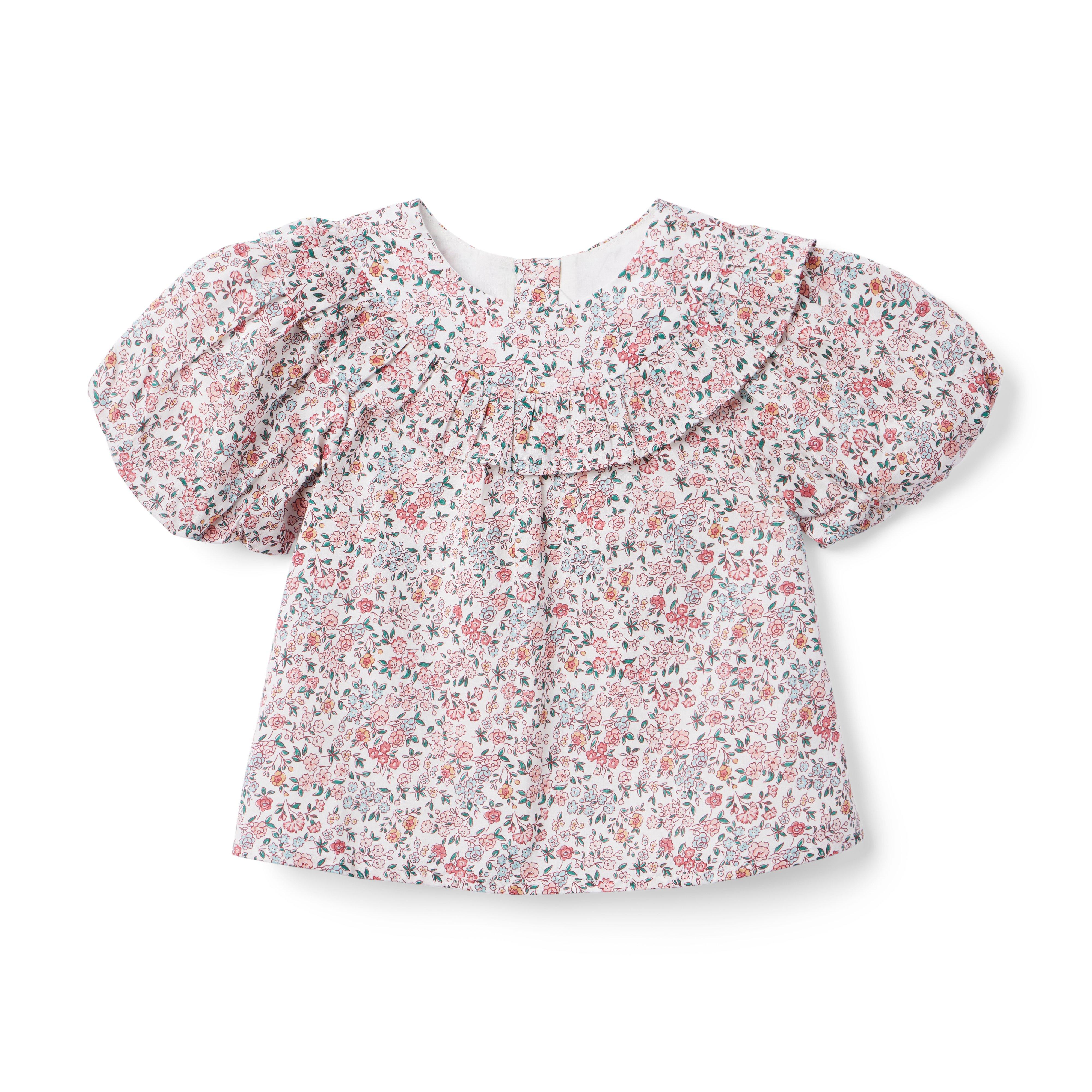 Floral Puff Sleeve Top image number 0