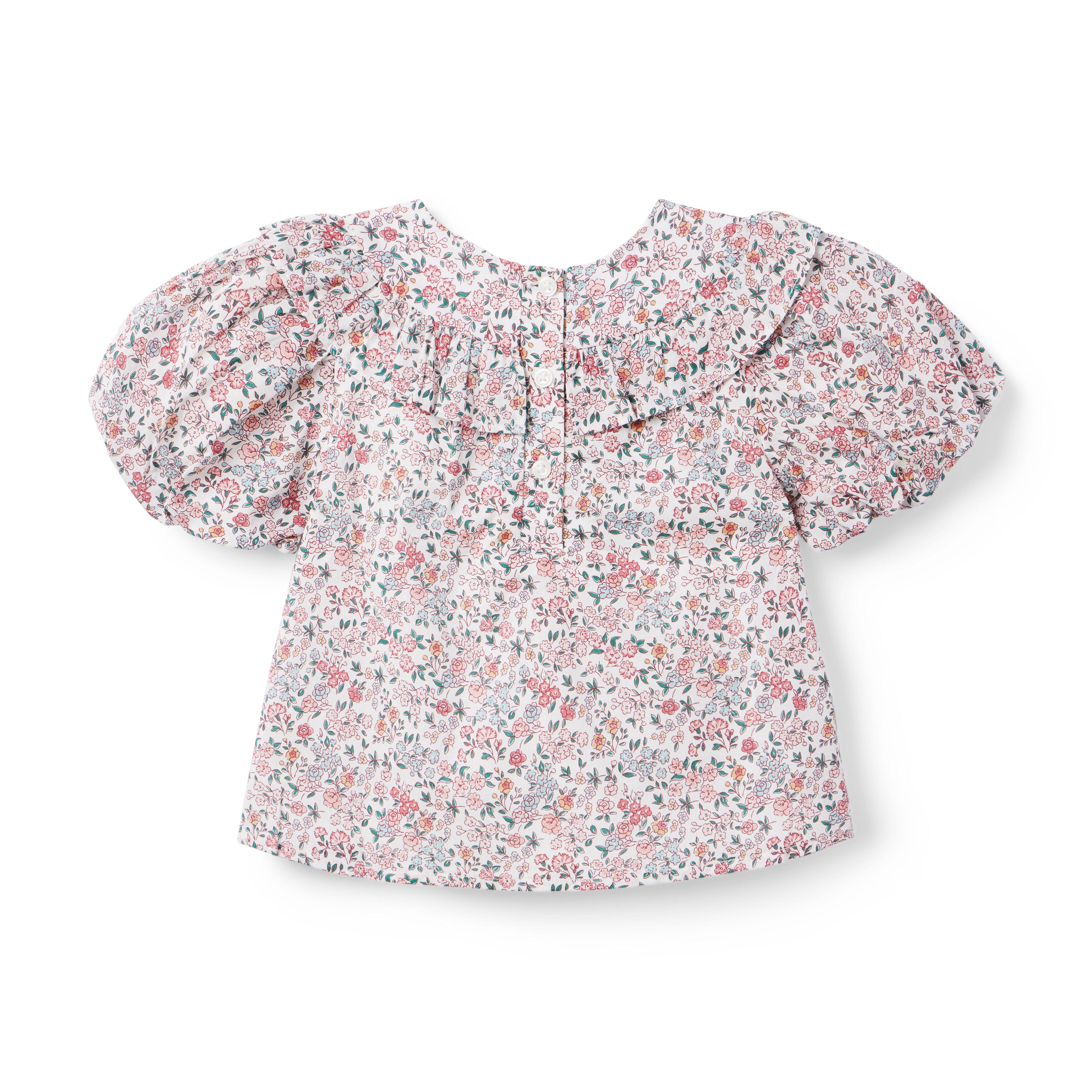 Floral Puff Sleeve Top image number 3