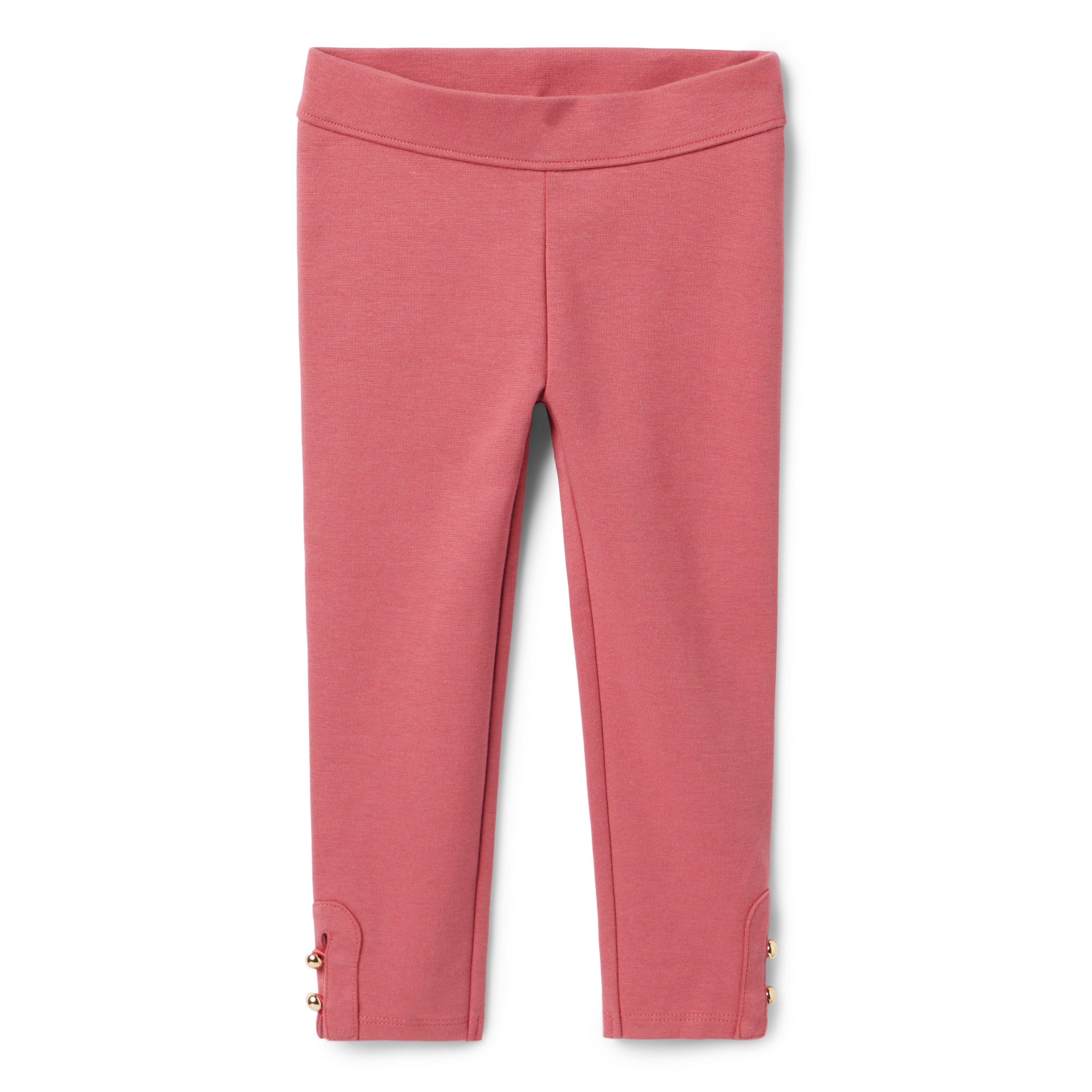 Button Cuff Ponte Pant