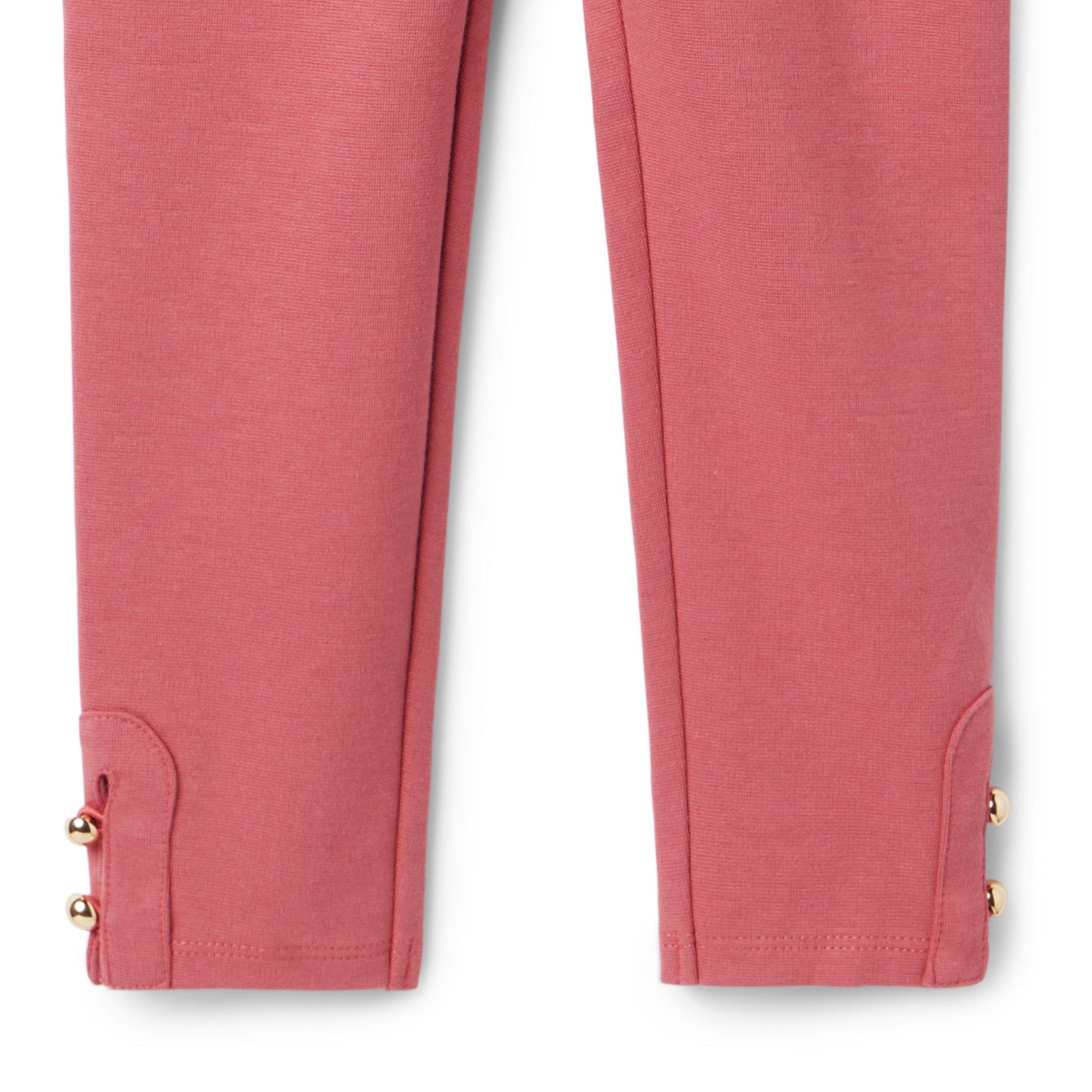 Button Cuff Ponte Pant