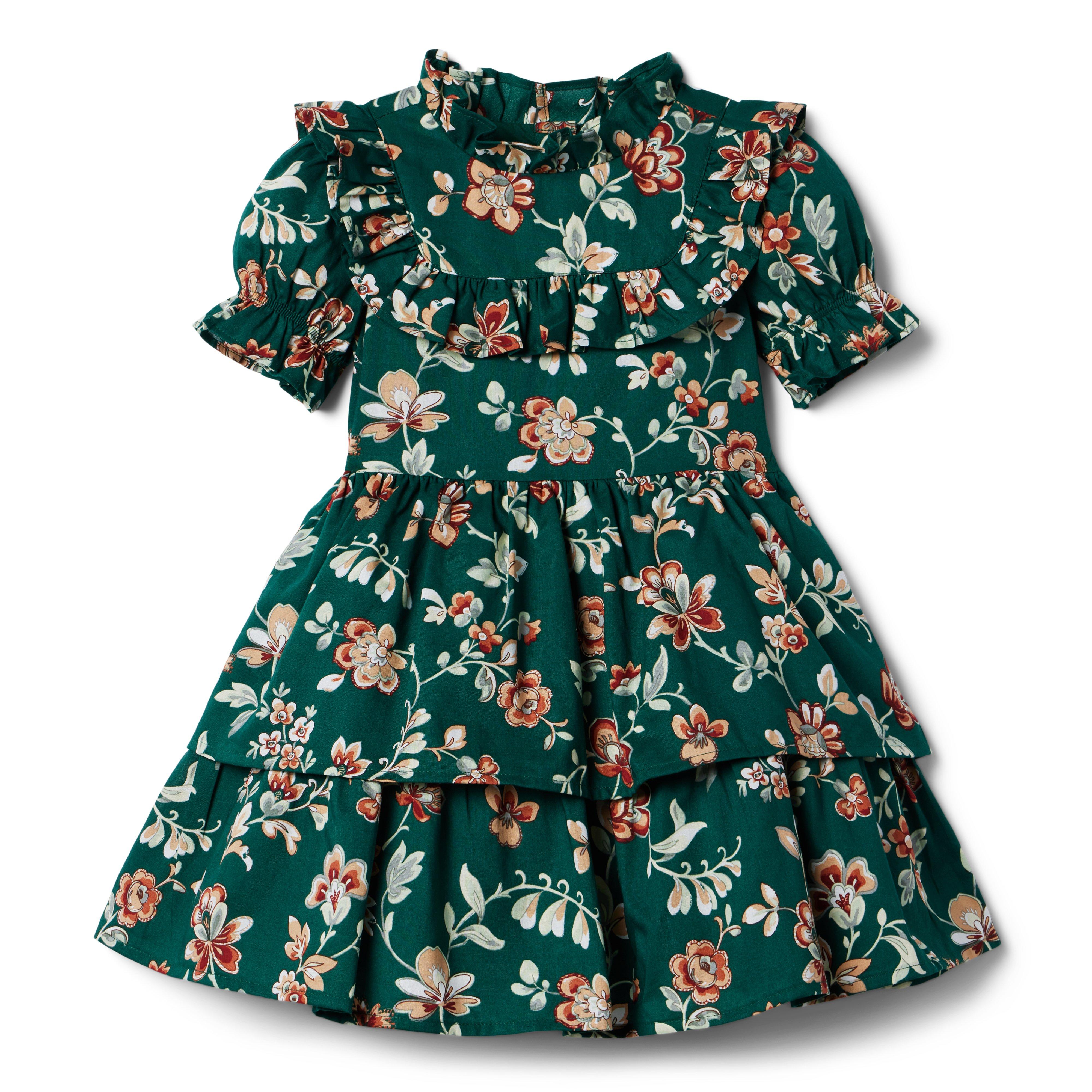 Floral Ruffle Dress image number 0