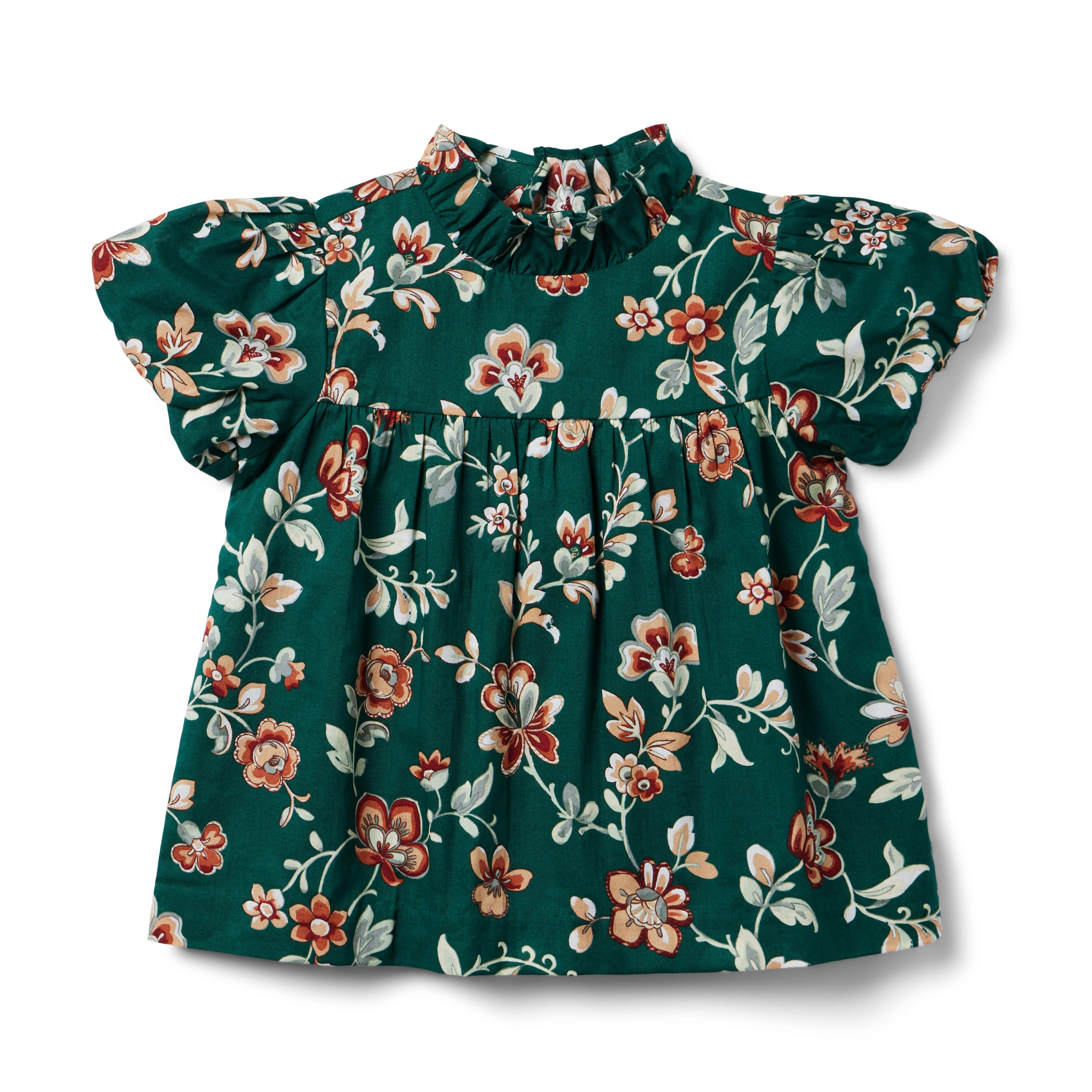 Floral Puff Sleeve Top