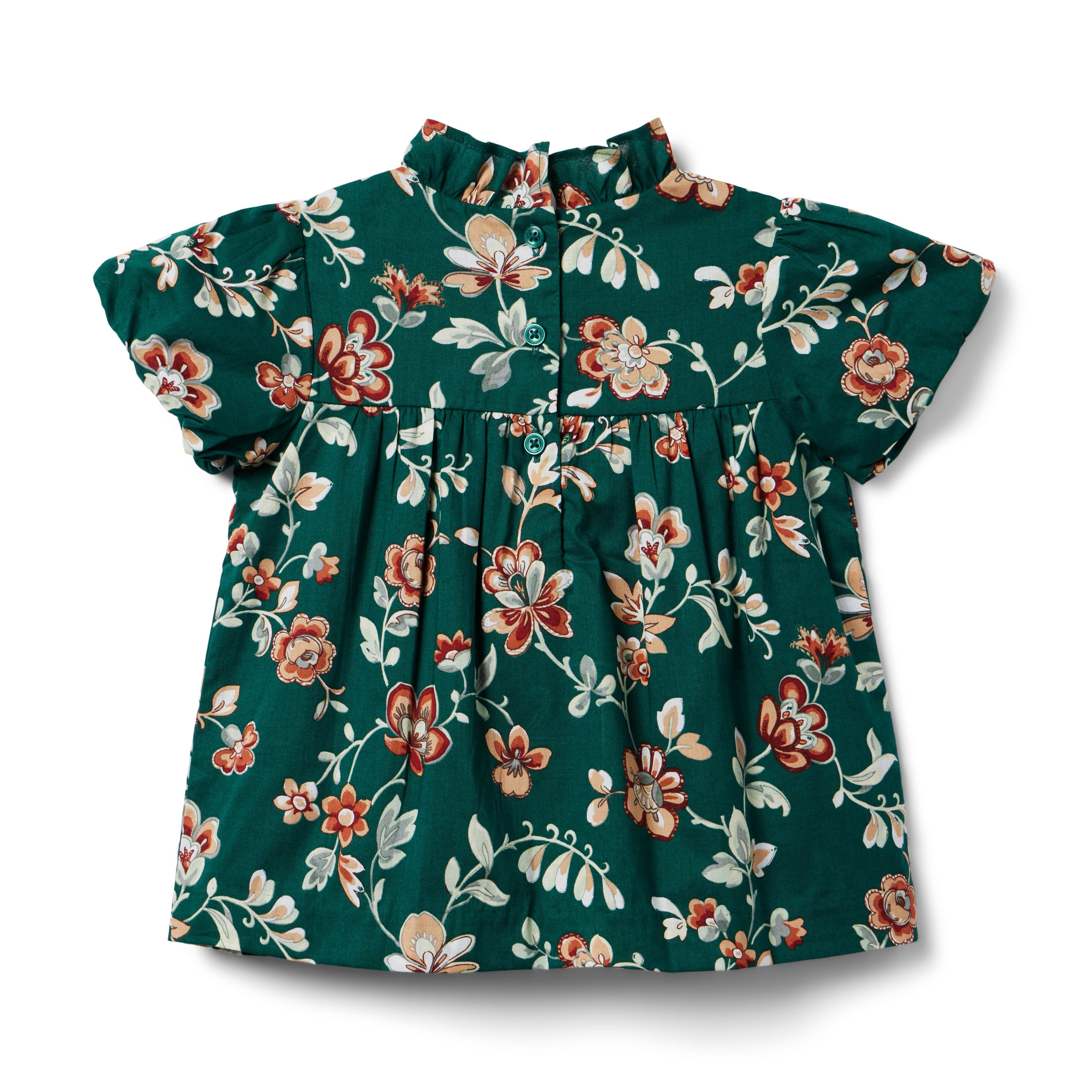 Floral Puff Sleeve Top