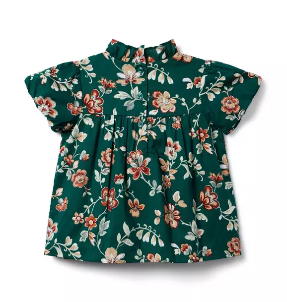 Floral Puff Sleeve Top image number 3