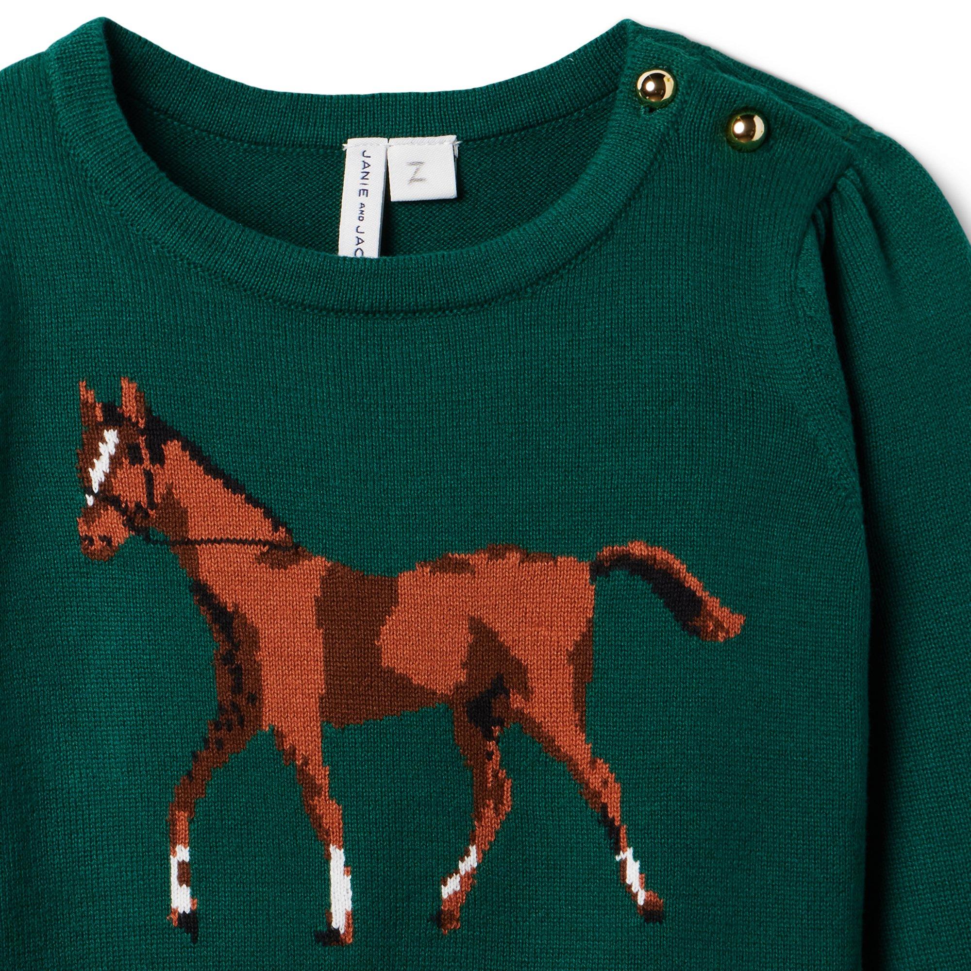 Horse hotsell sweater girl