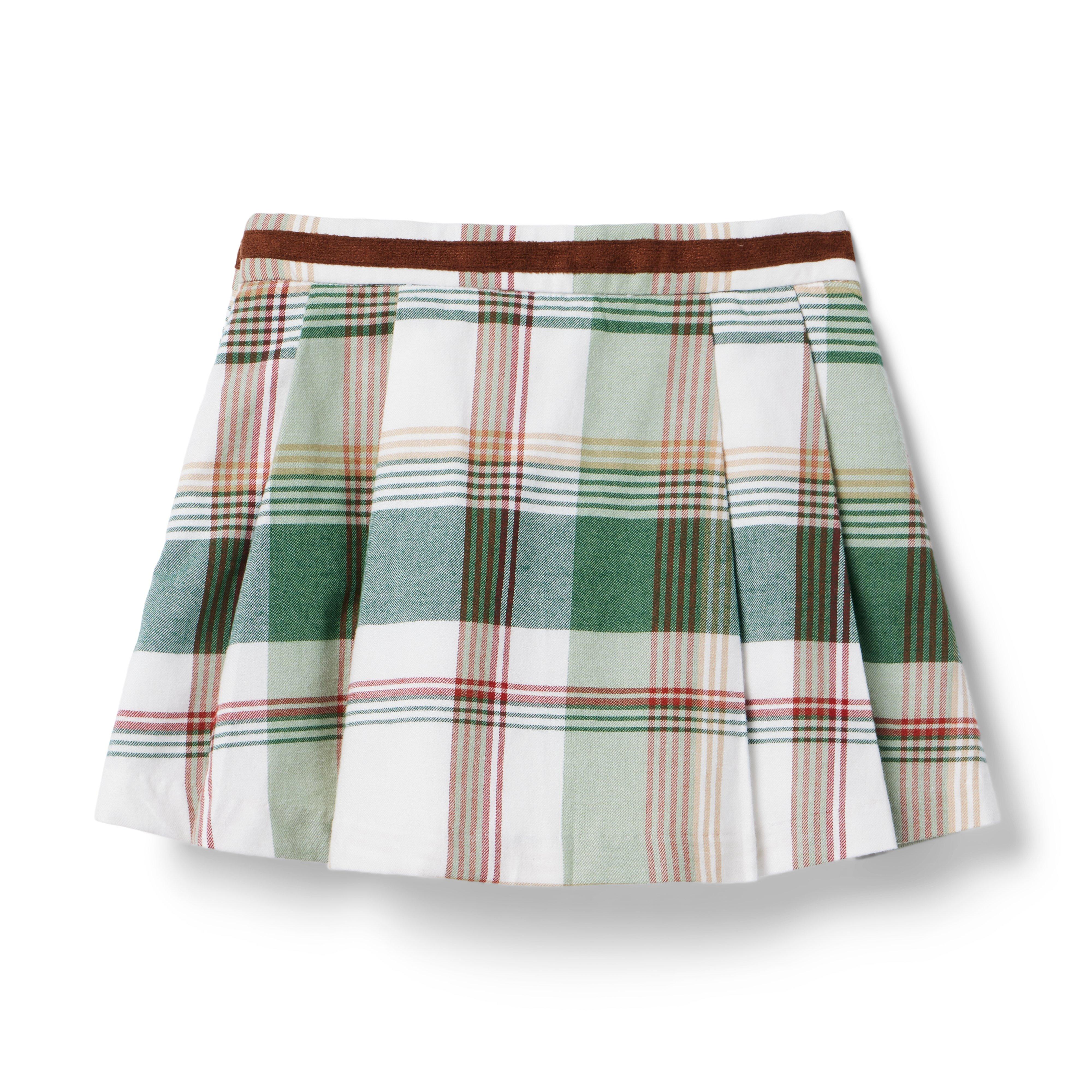 Plaid Pleated Skirt image number 3