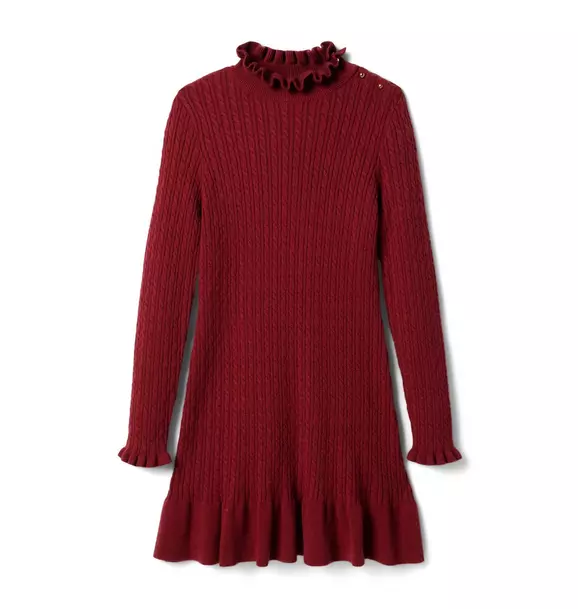 Cable Knit Sweater Dress image number 0