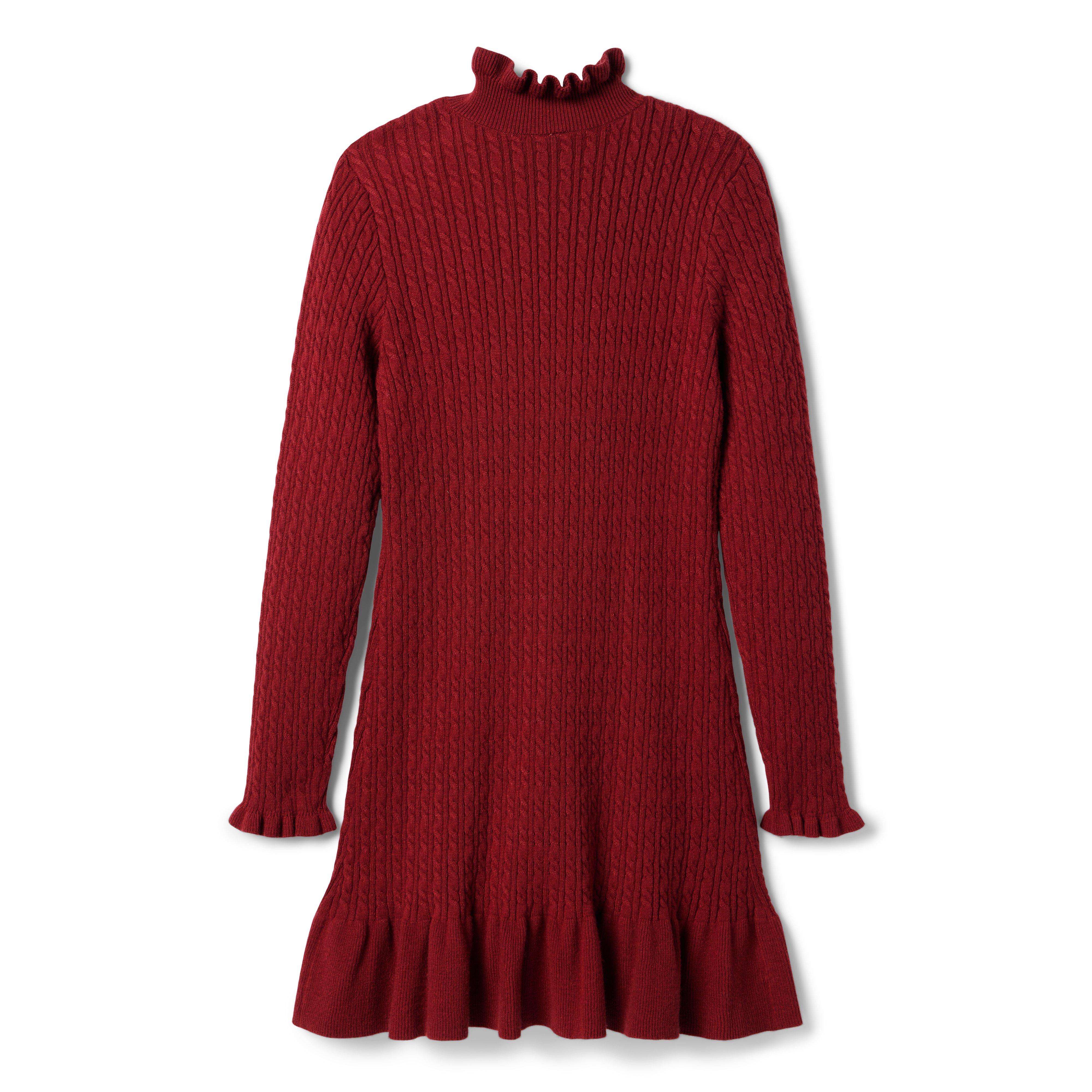 Cable Knit Sweater Dress image number 3