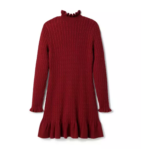 Cable Knit Sweater Dress image number 3