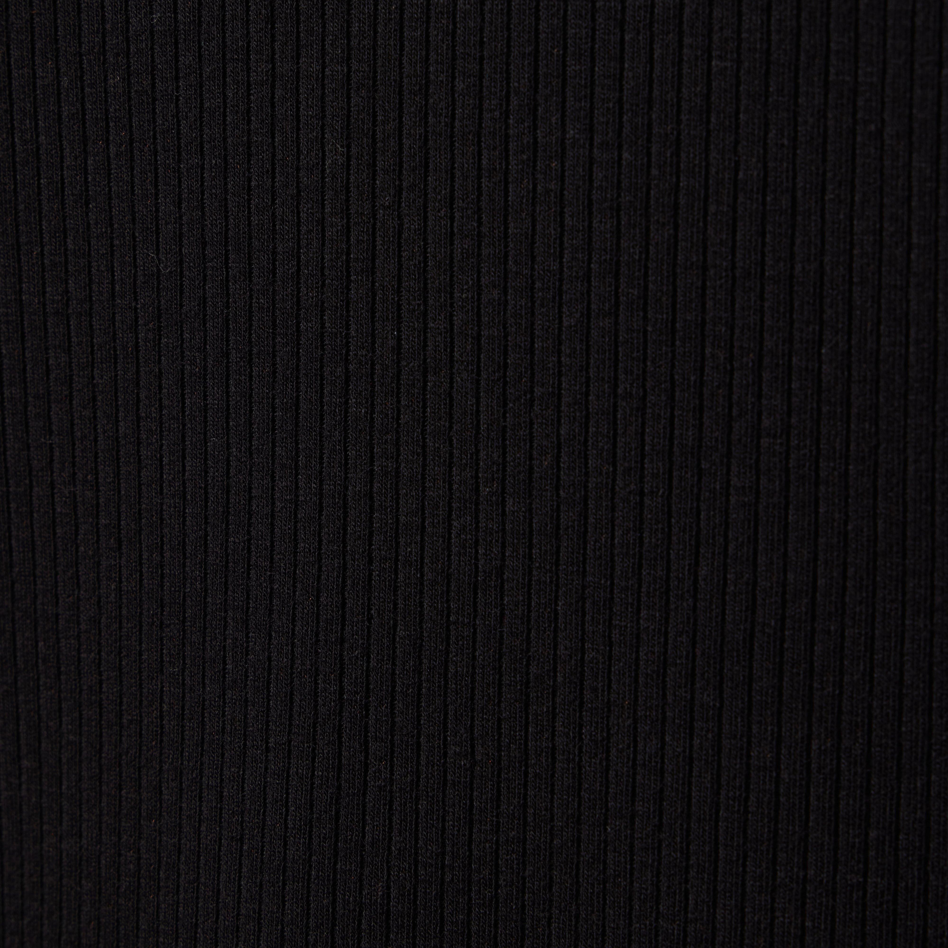 Ribbed Ruffle Trim Turtleneck image number 2