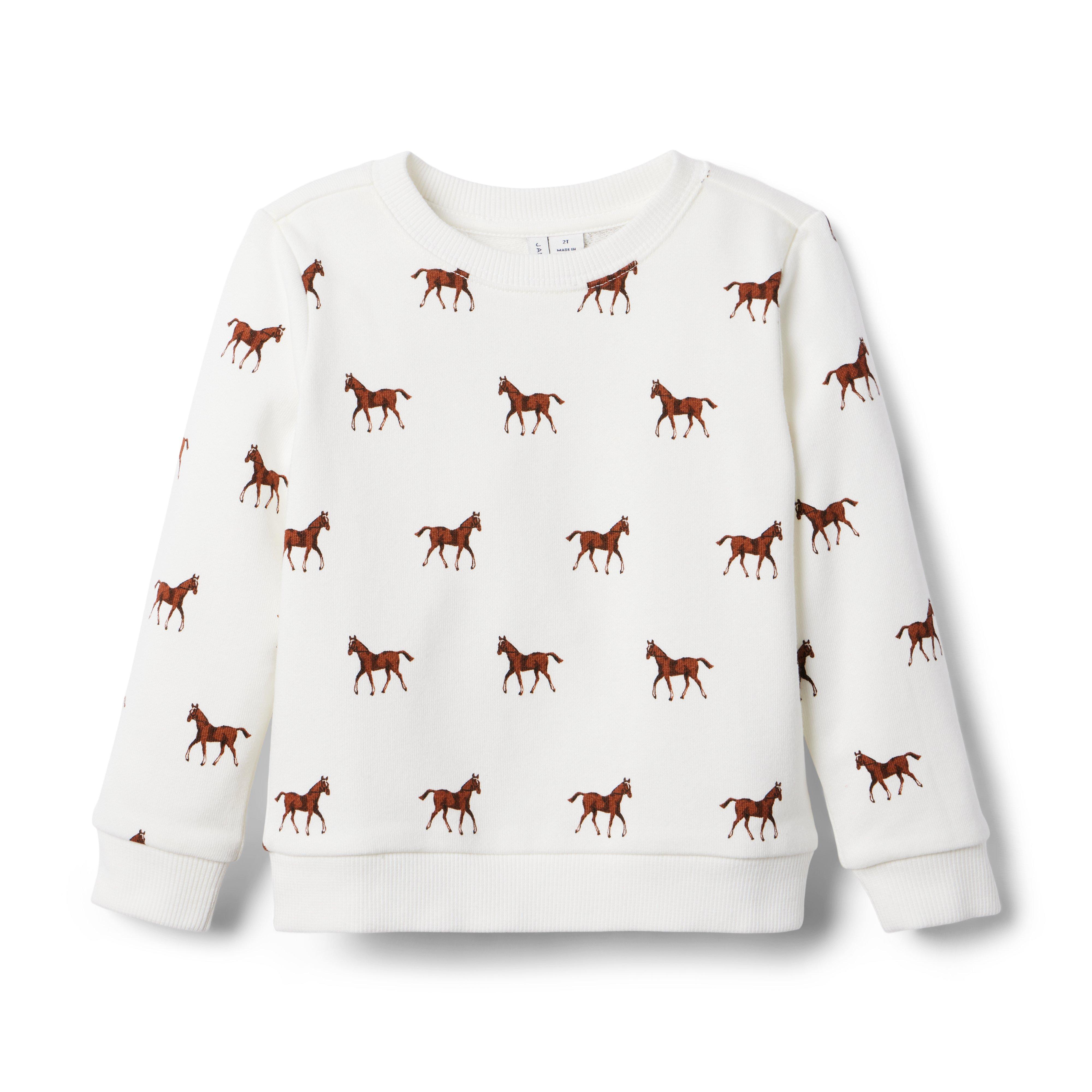 Horse French Terry Sweatshirt image number 0