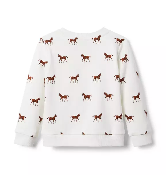 Horse French Terry Sweatshirt image number 2