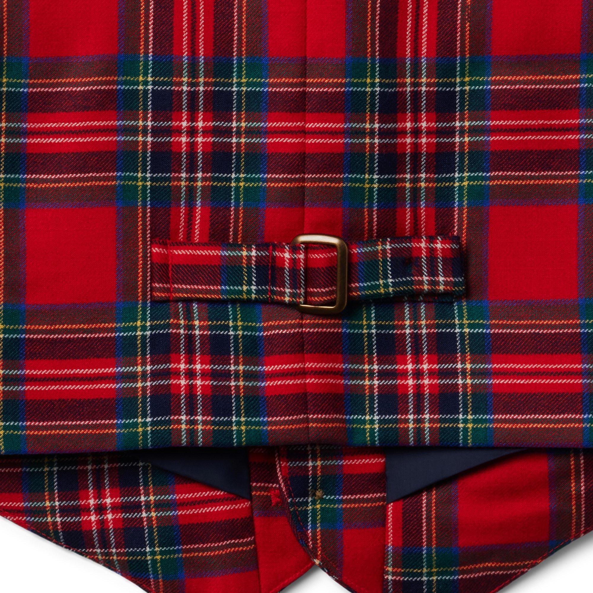 The Tartan Holiday Vest