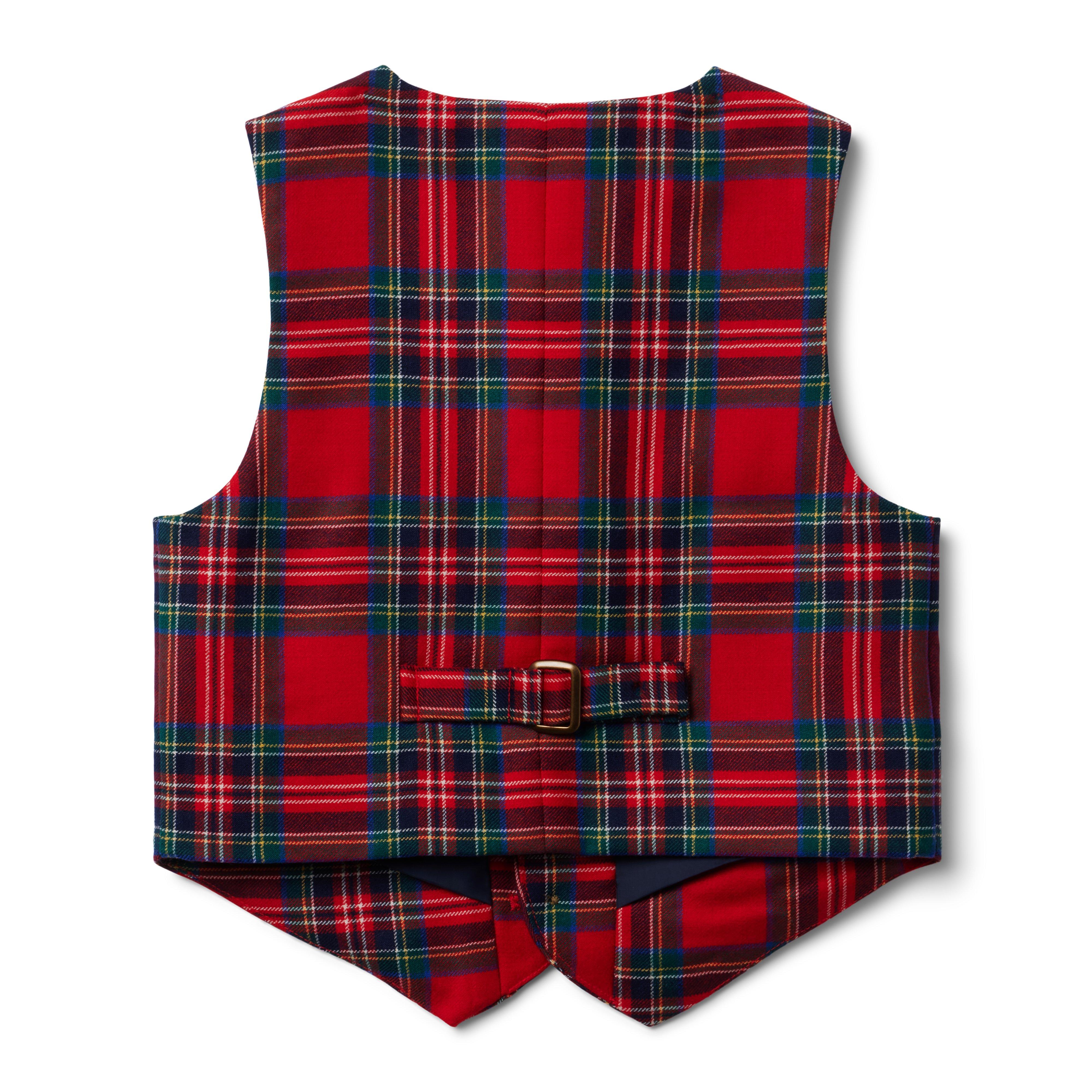 The Tartan Holiday Vest