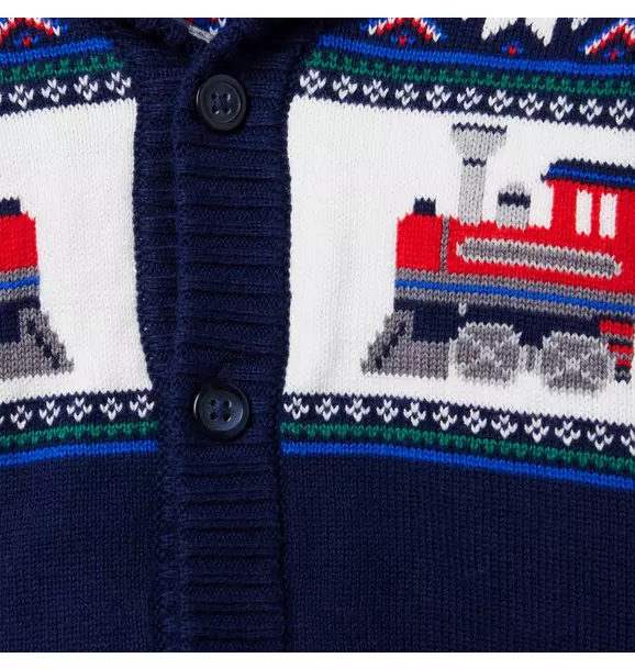 The Holiday Train Cardigan image number 2