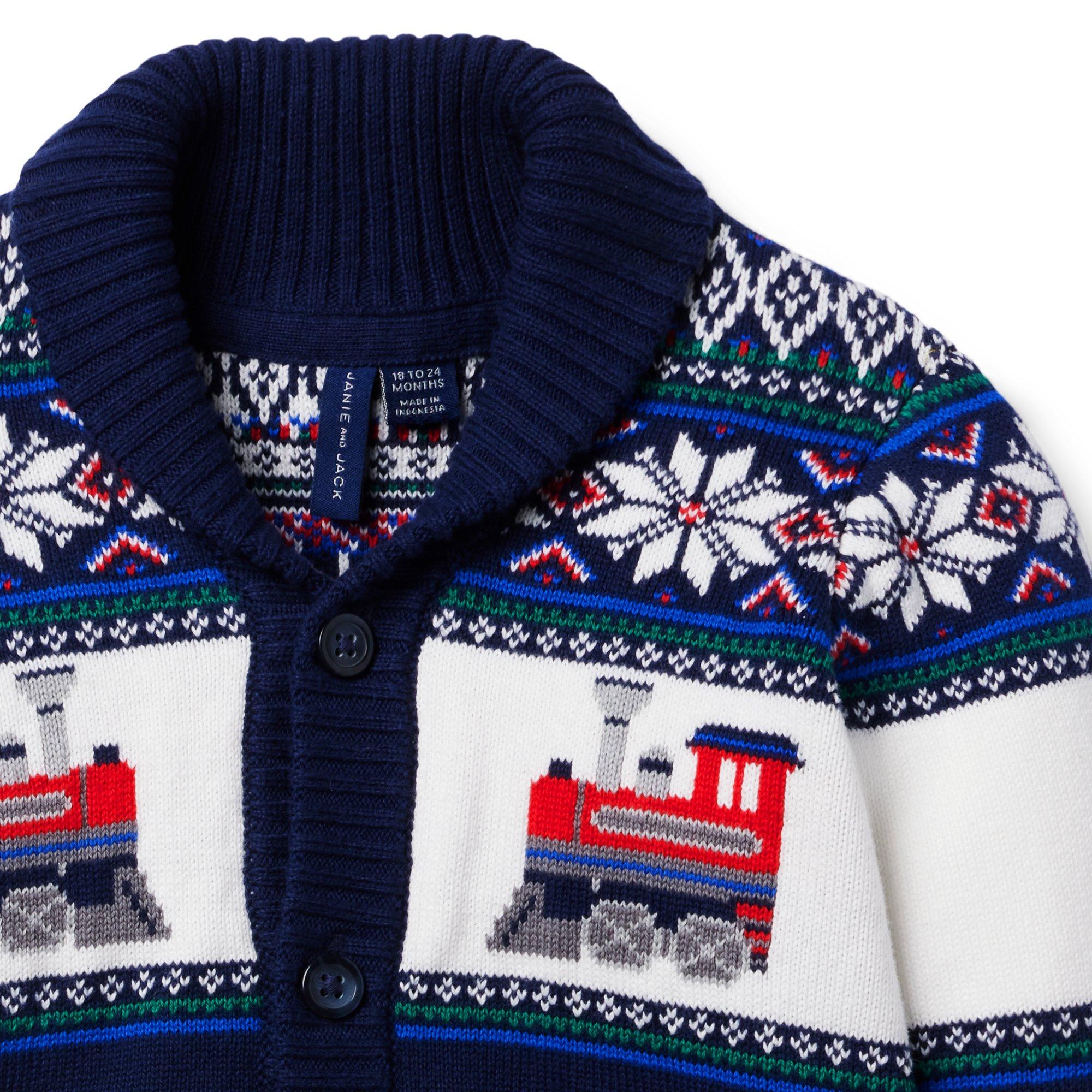 The Holiday Train Cardigan image number 3
