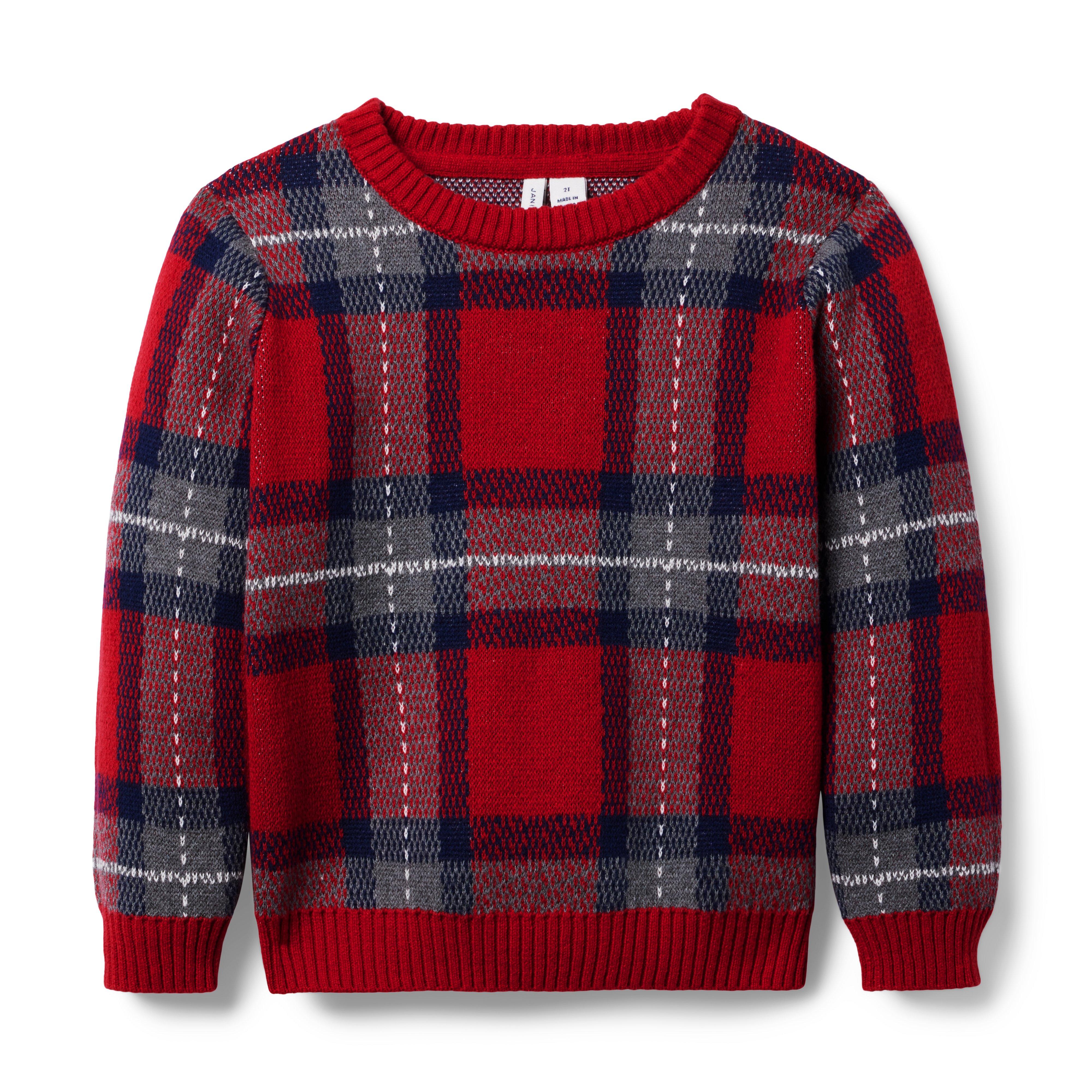 Boys hotsell plaid sweater