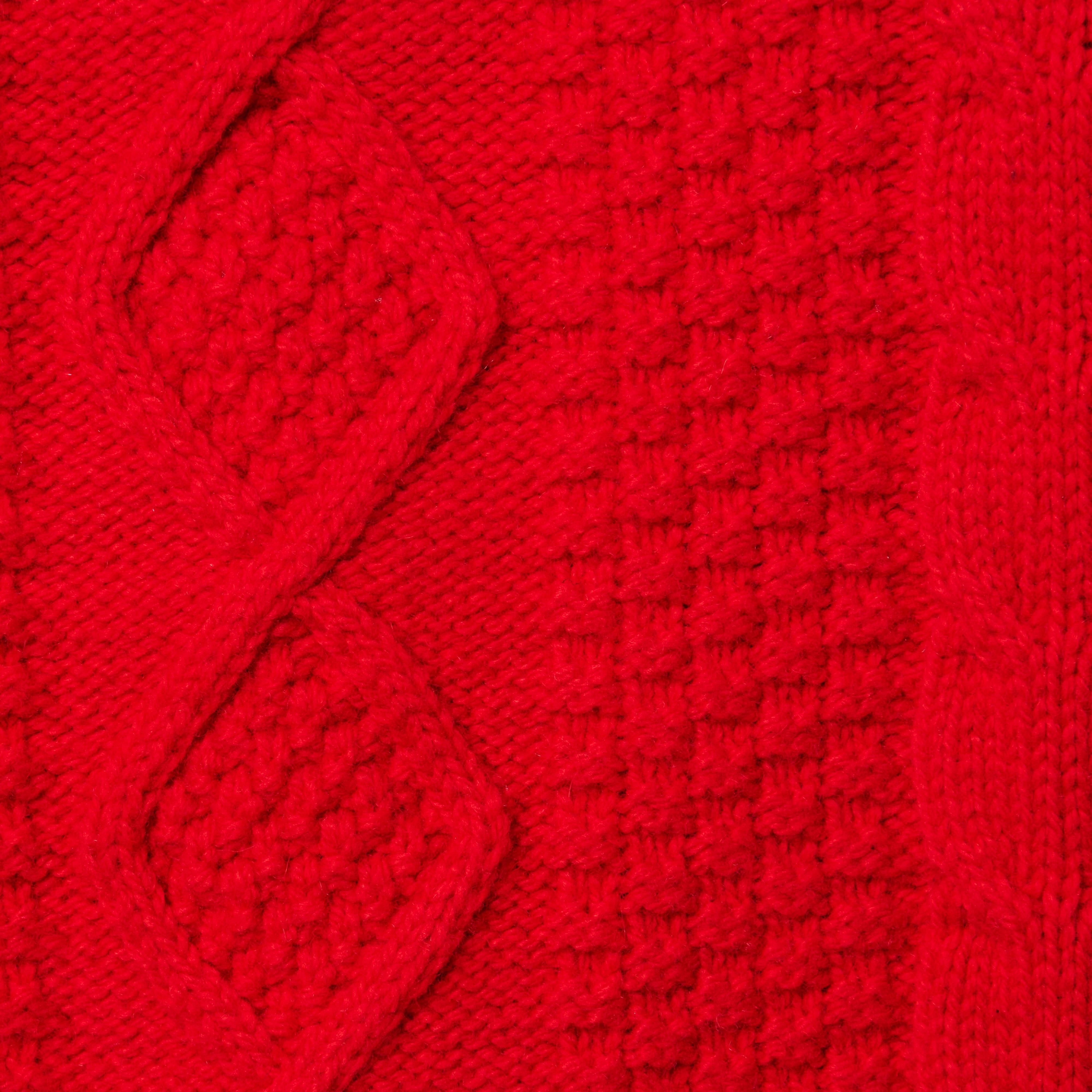 Cable Knit Shawl Collar Sweater image number 2