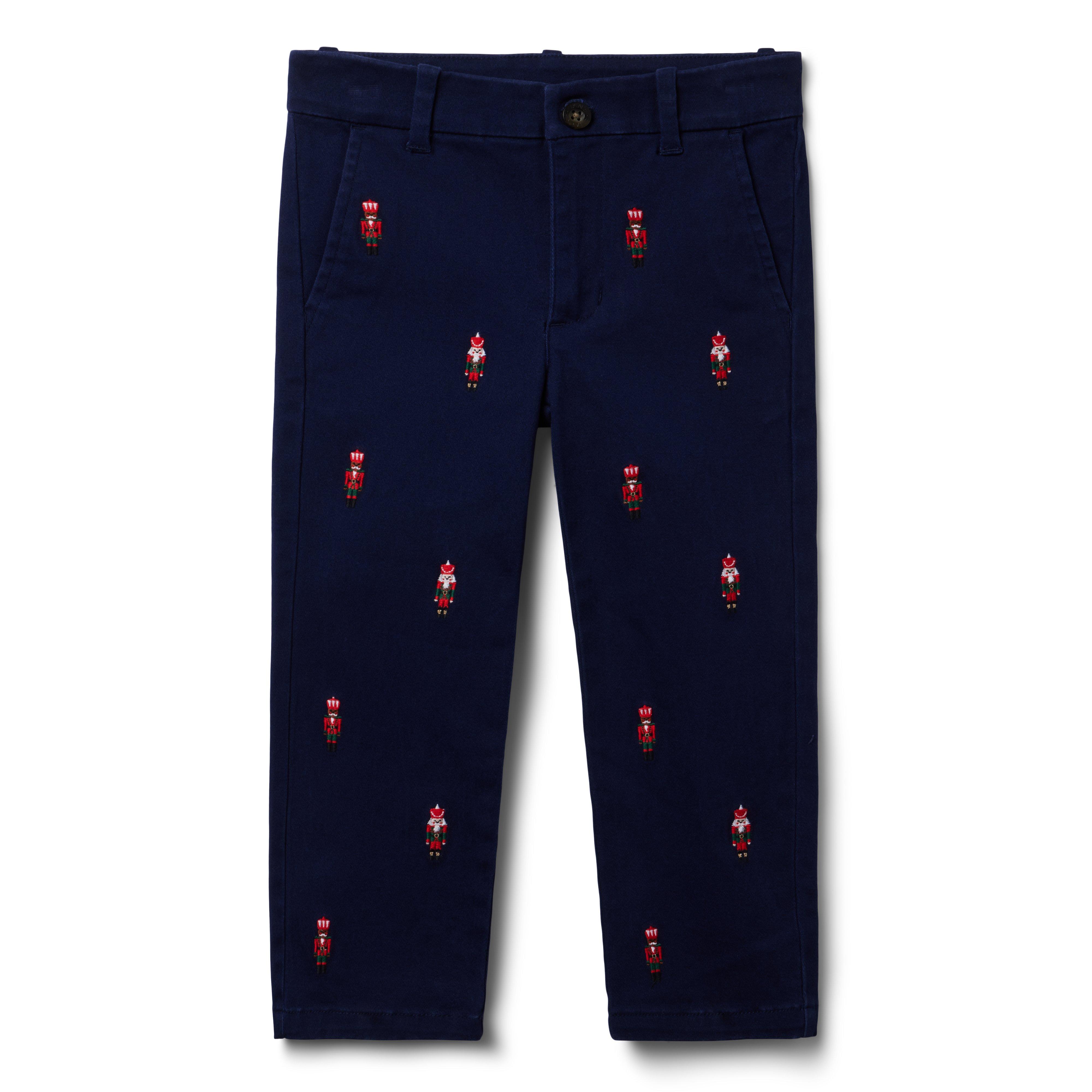 The Embroidered Nutcracker Pant 