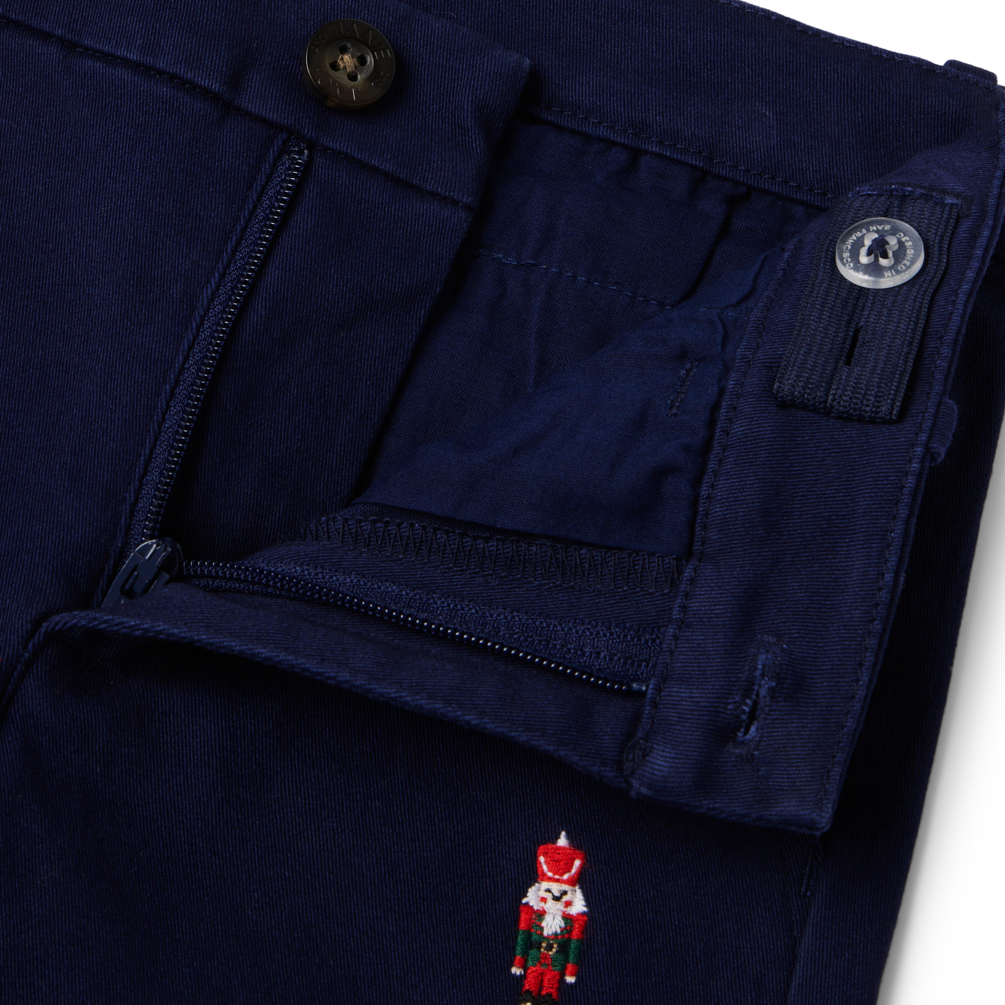 The Embroidered Nutcracker Pant