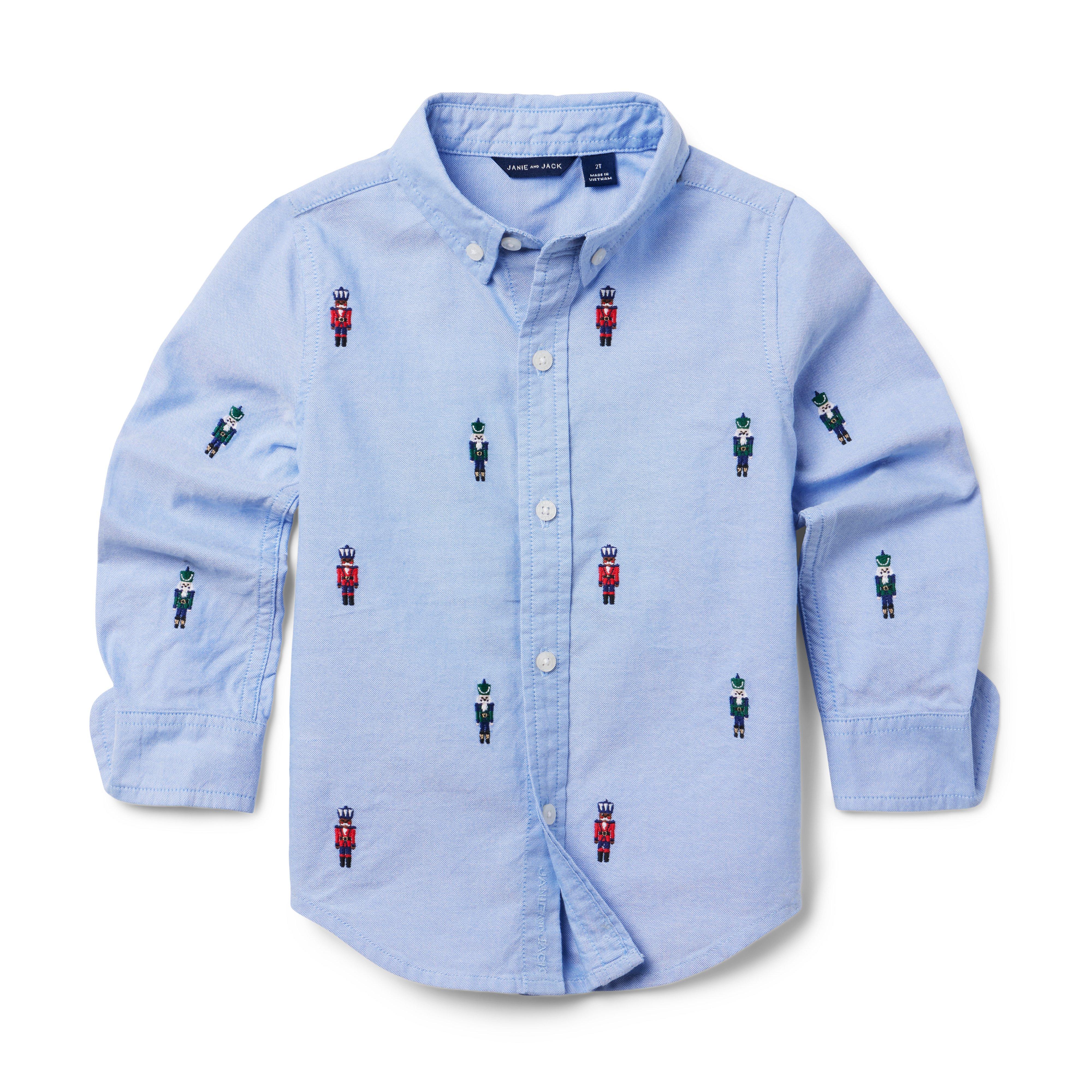 The Embroidered Oxford Shirt