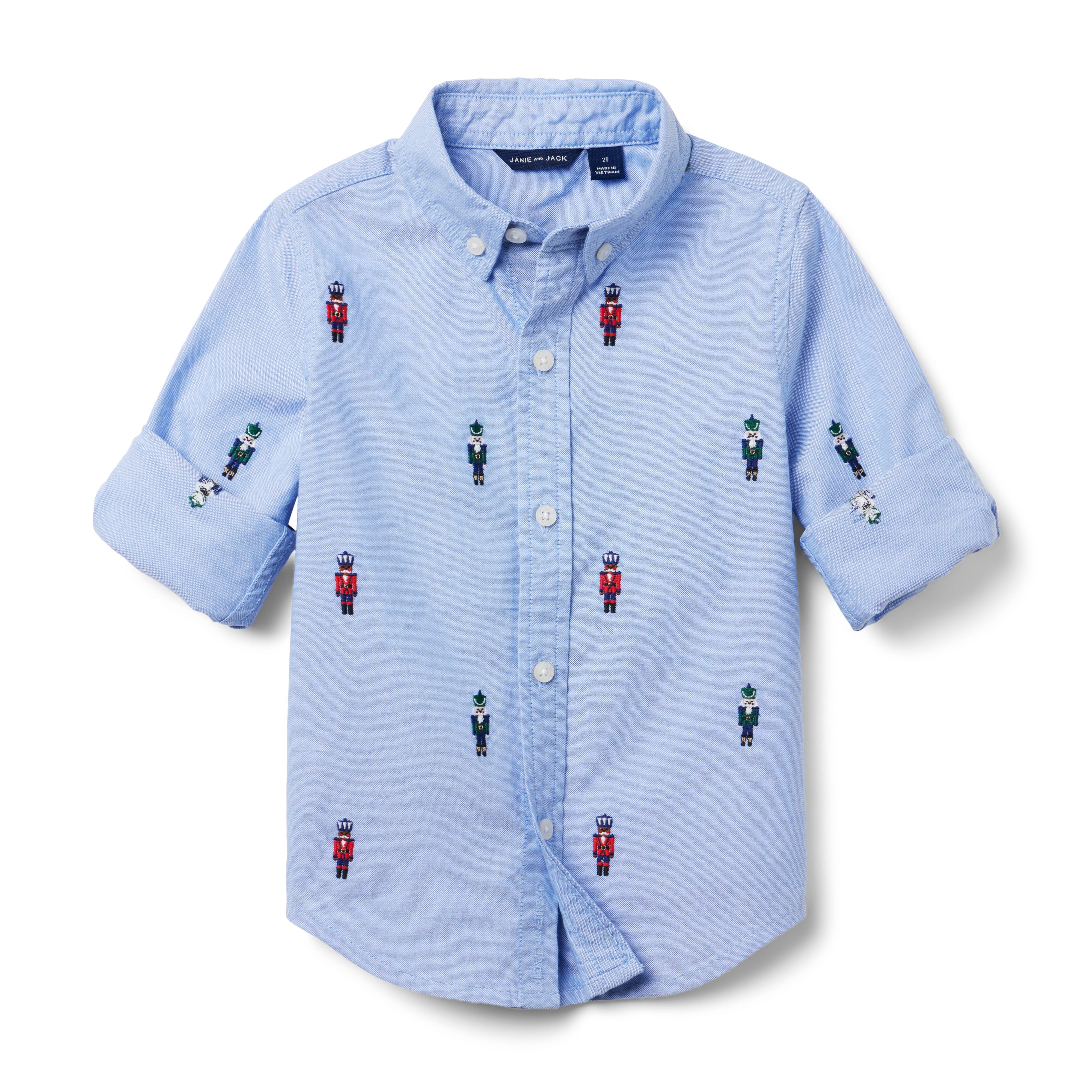 The Embroidered Oxford Shirt image number 2