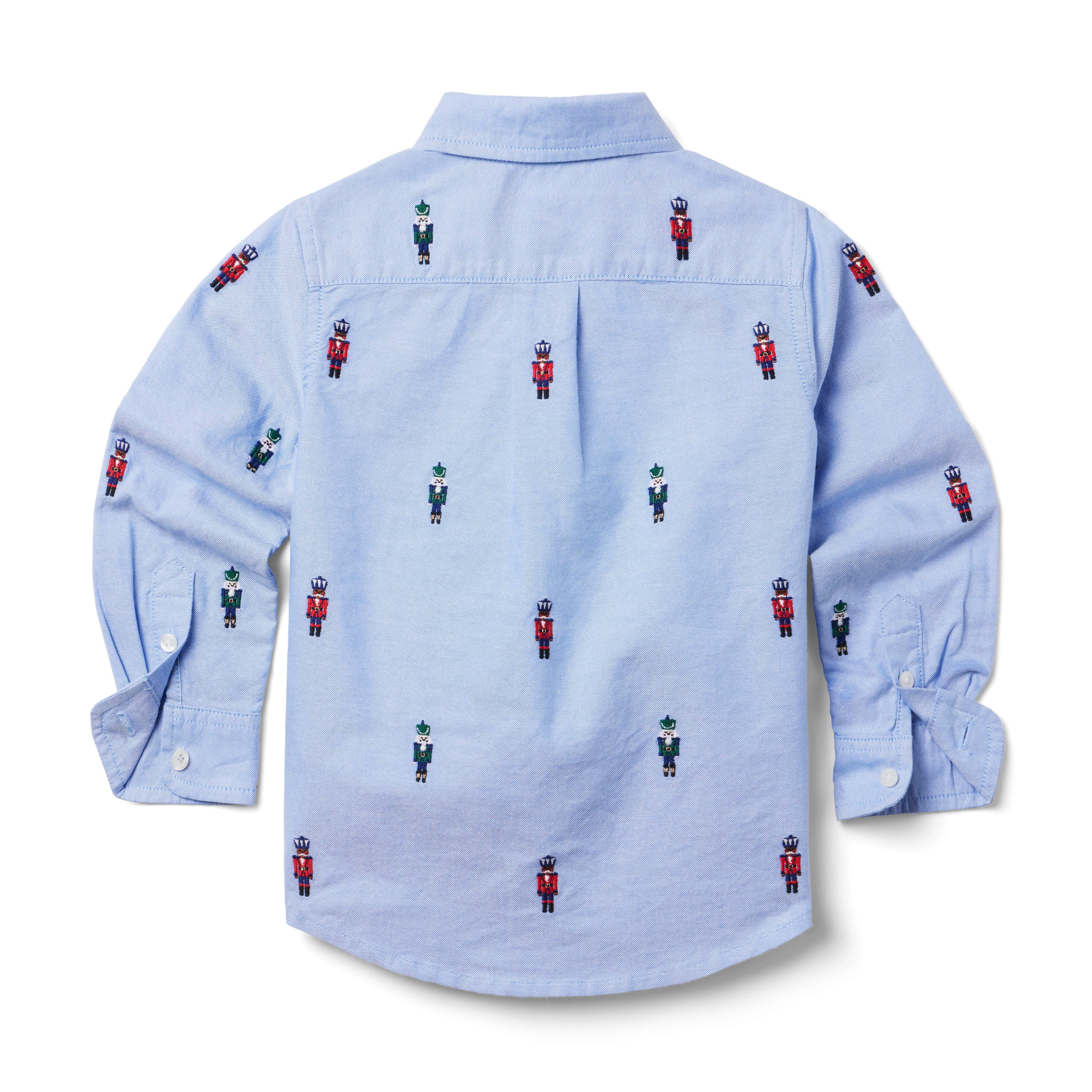 The Embroidered Oxford Shirt image number 1