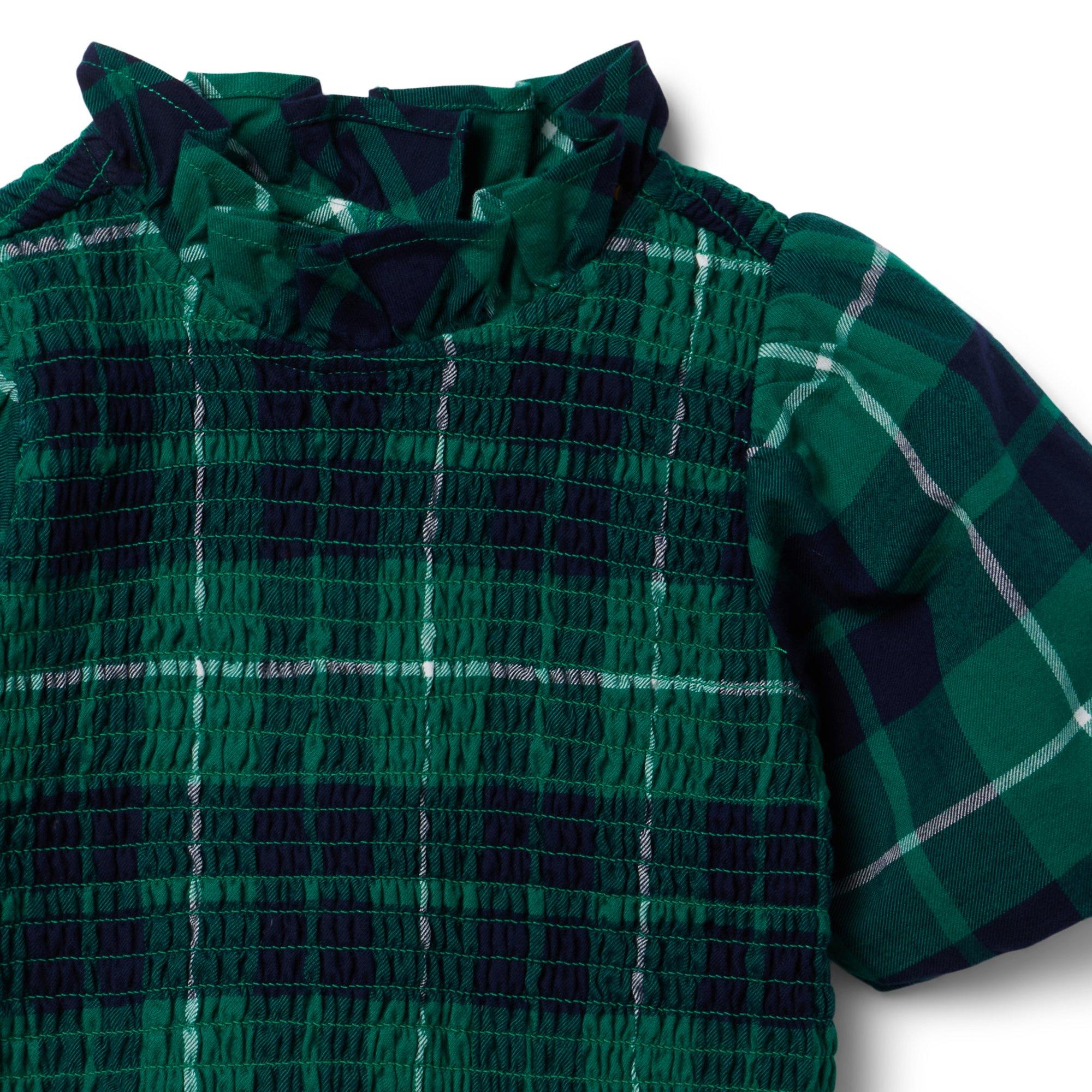 The Tartan Holiday Smocked Top  image number 3