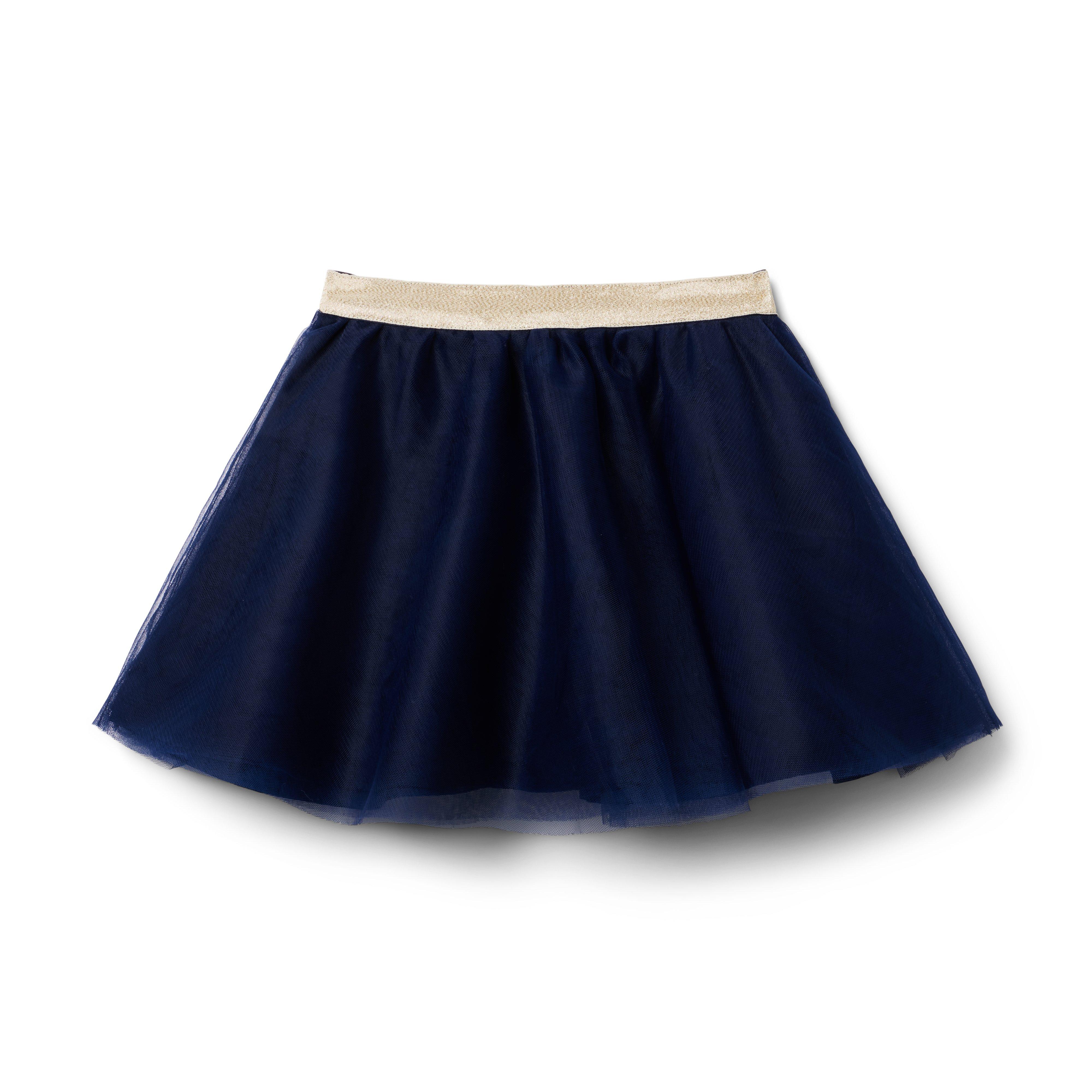 Girl Dark Marine The Tulle Holiday Skirt by Janie and Jack