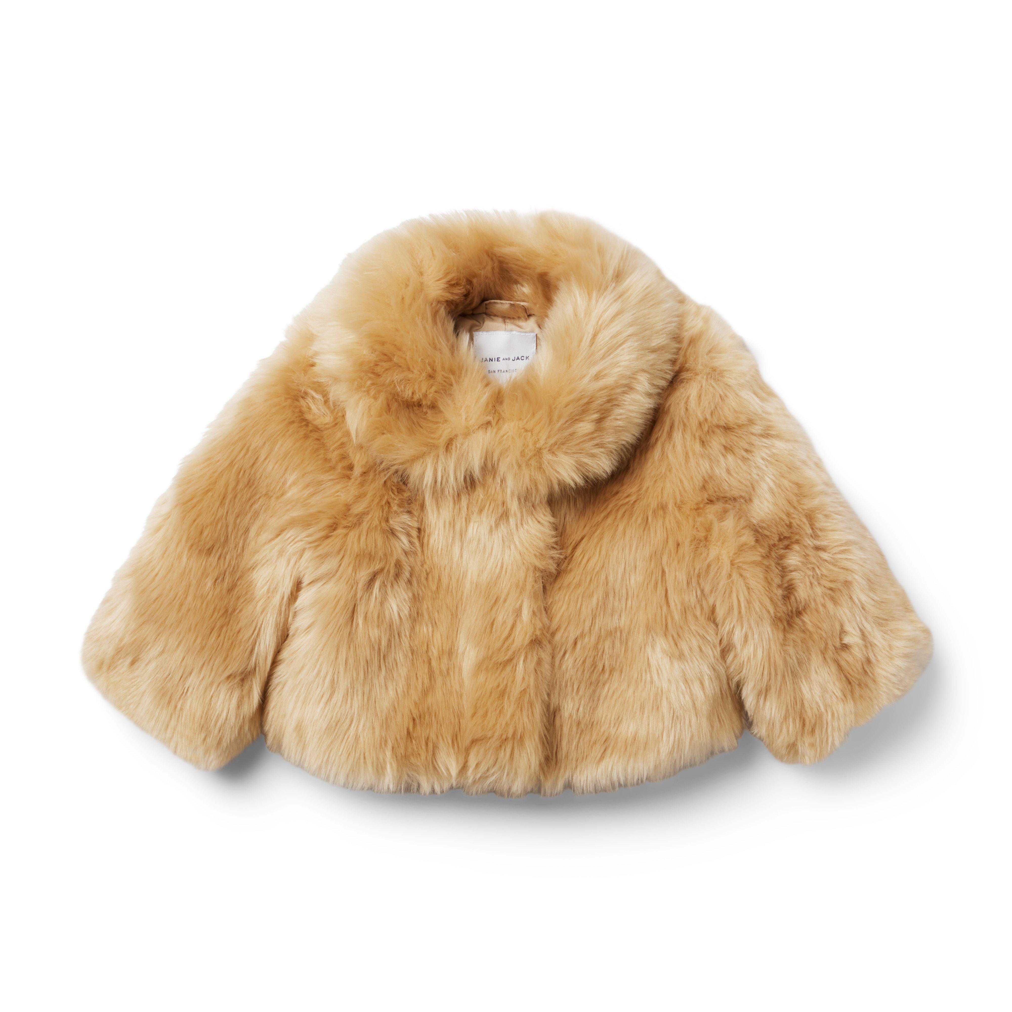 Infant faux hot sale fur jacket