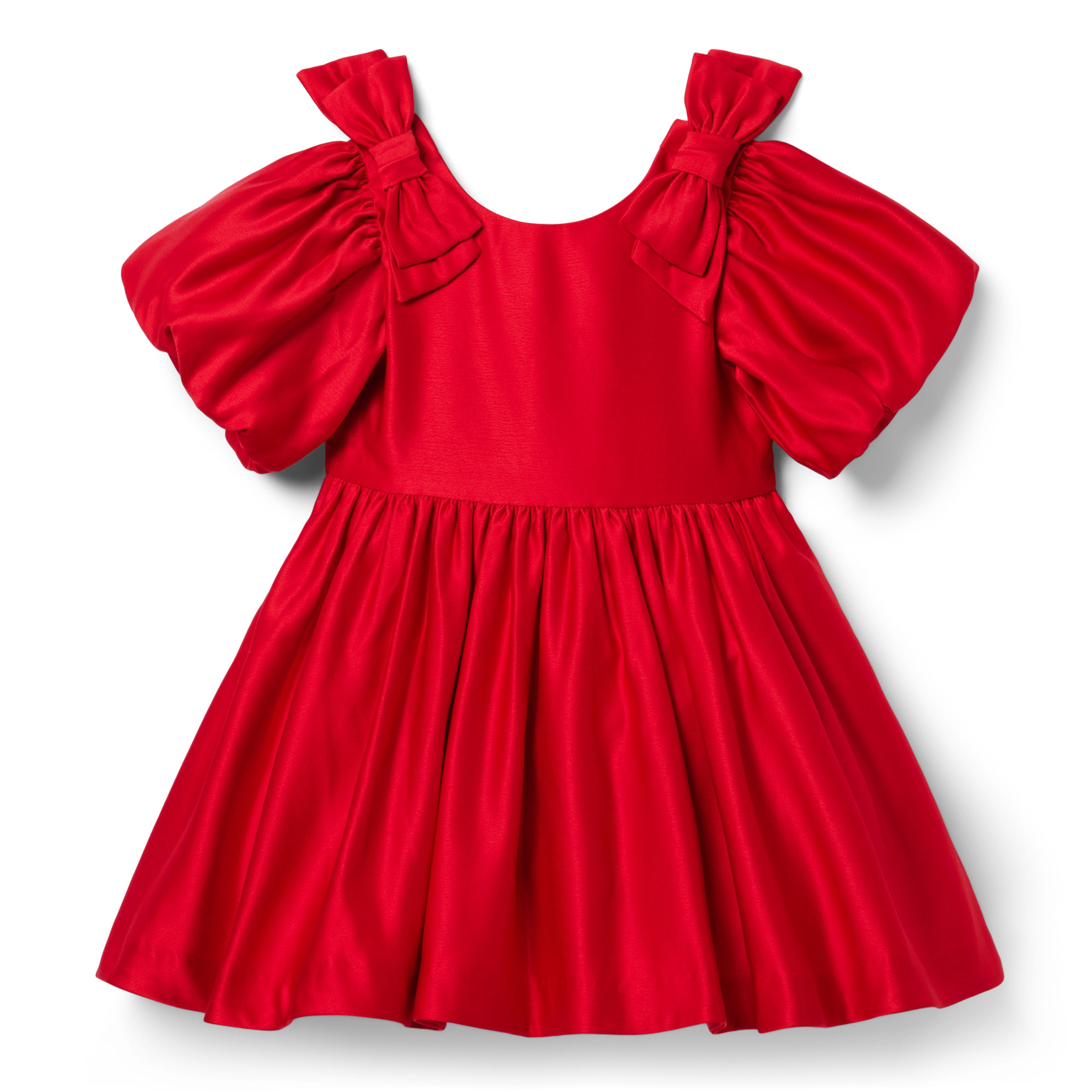 Girl Bradbury Red The Satin Holiday Dress by Janie and Jack