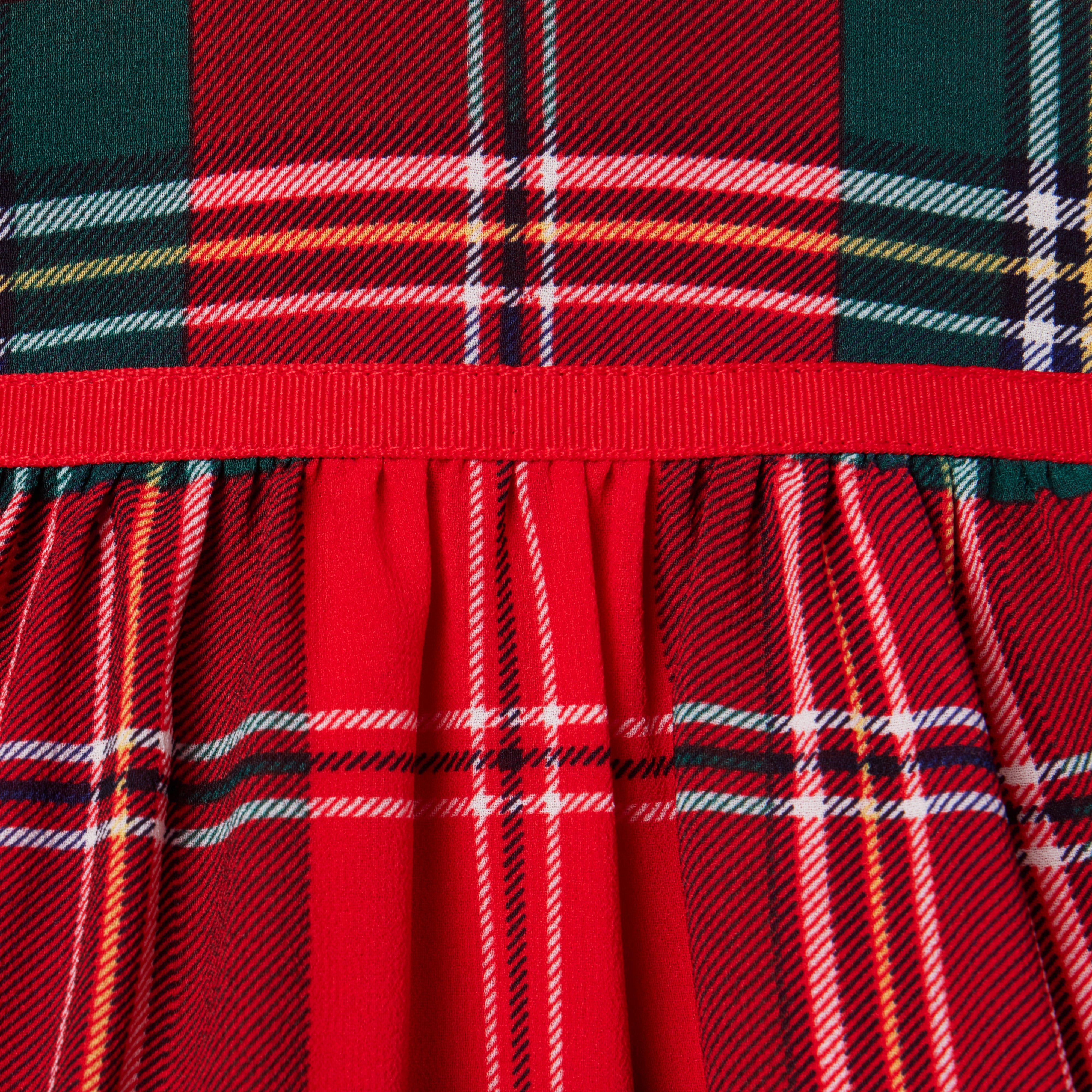 Girl Bradbury Red Tartan The Holiday Frills Dress by Janie and Jack