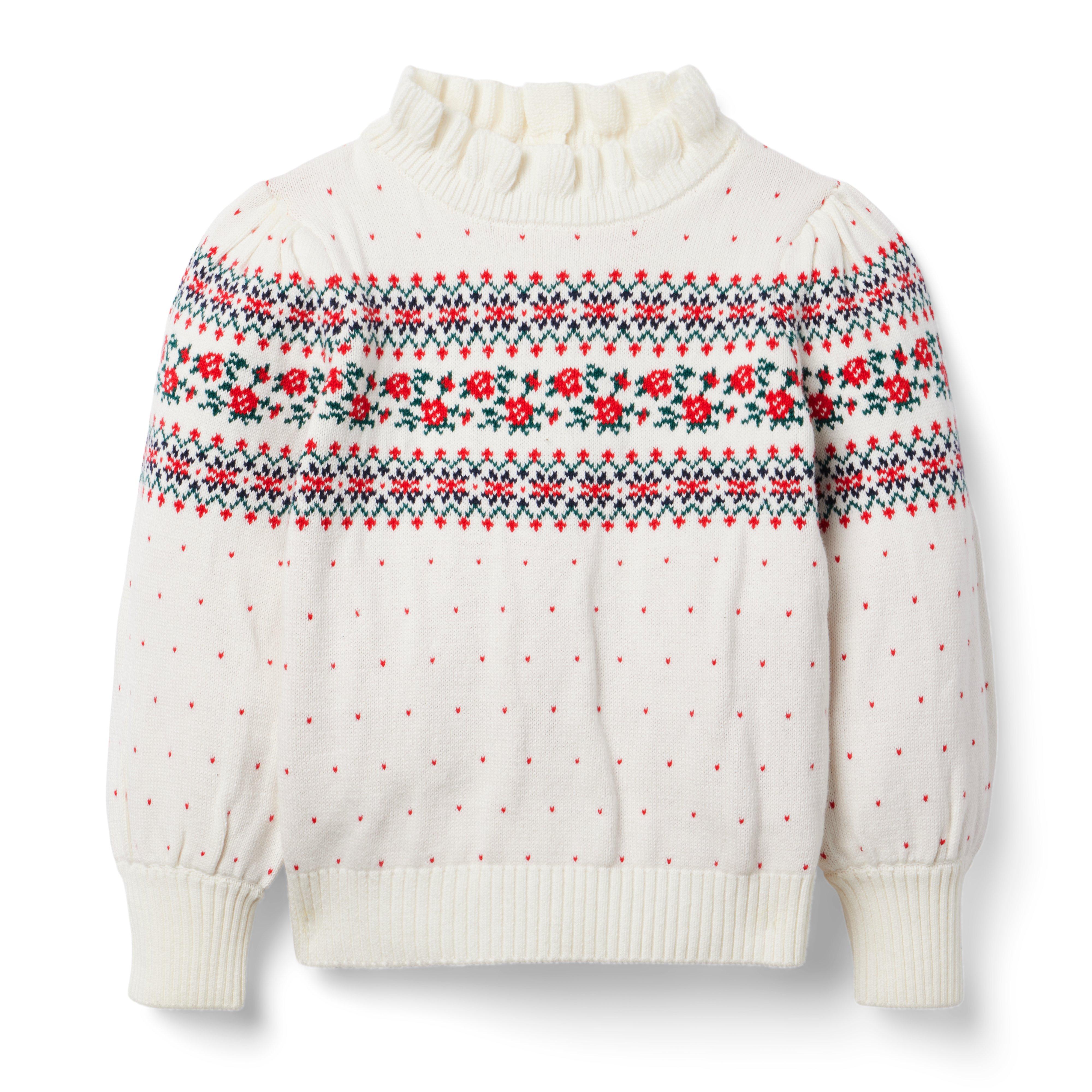 The Rose Fair Isle Sweater 