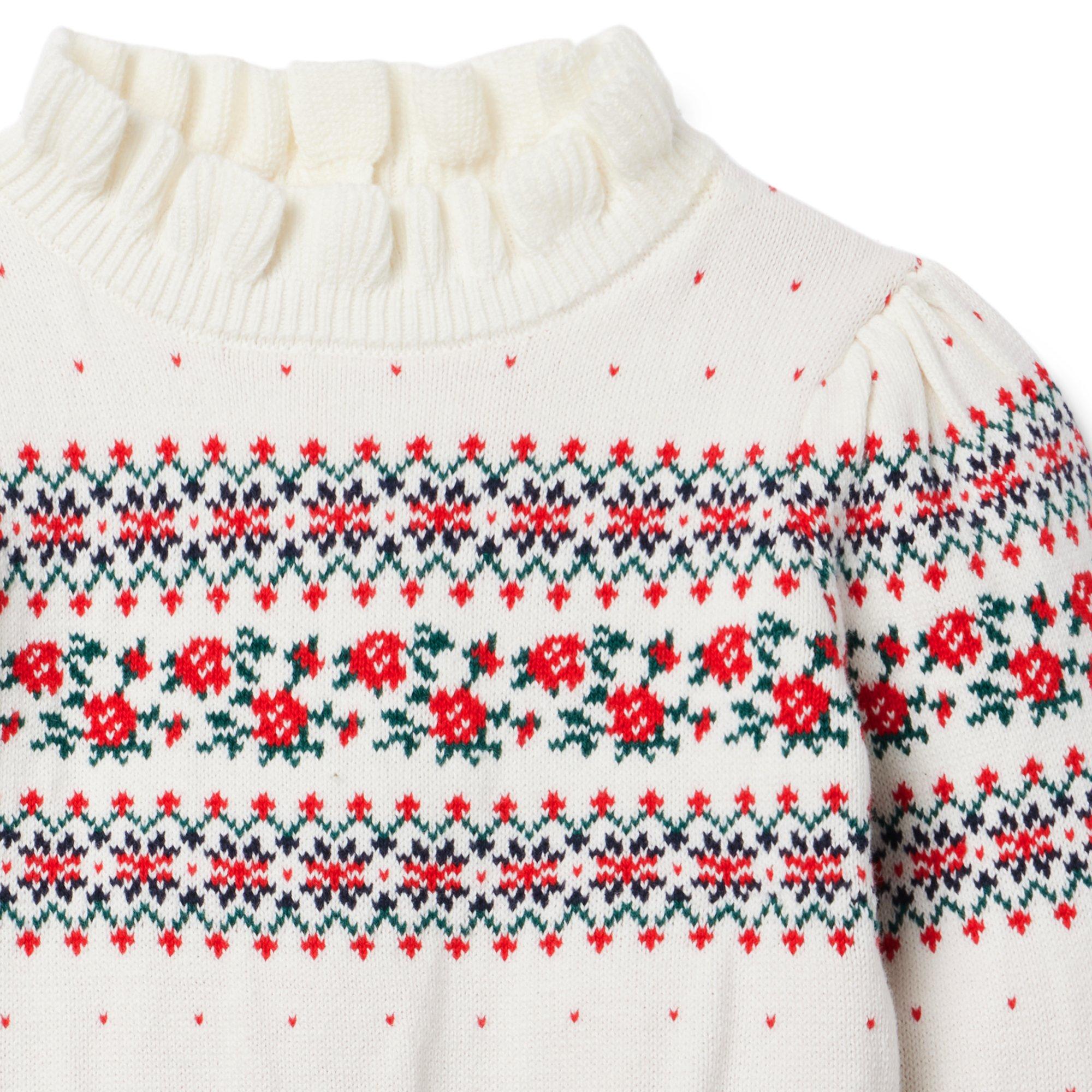 The Rose Fair Isle Sweater  image number 3