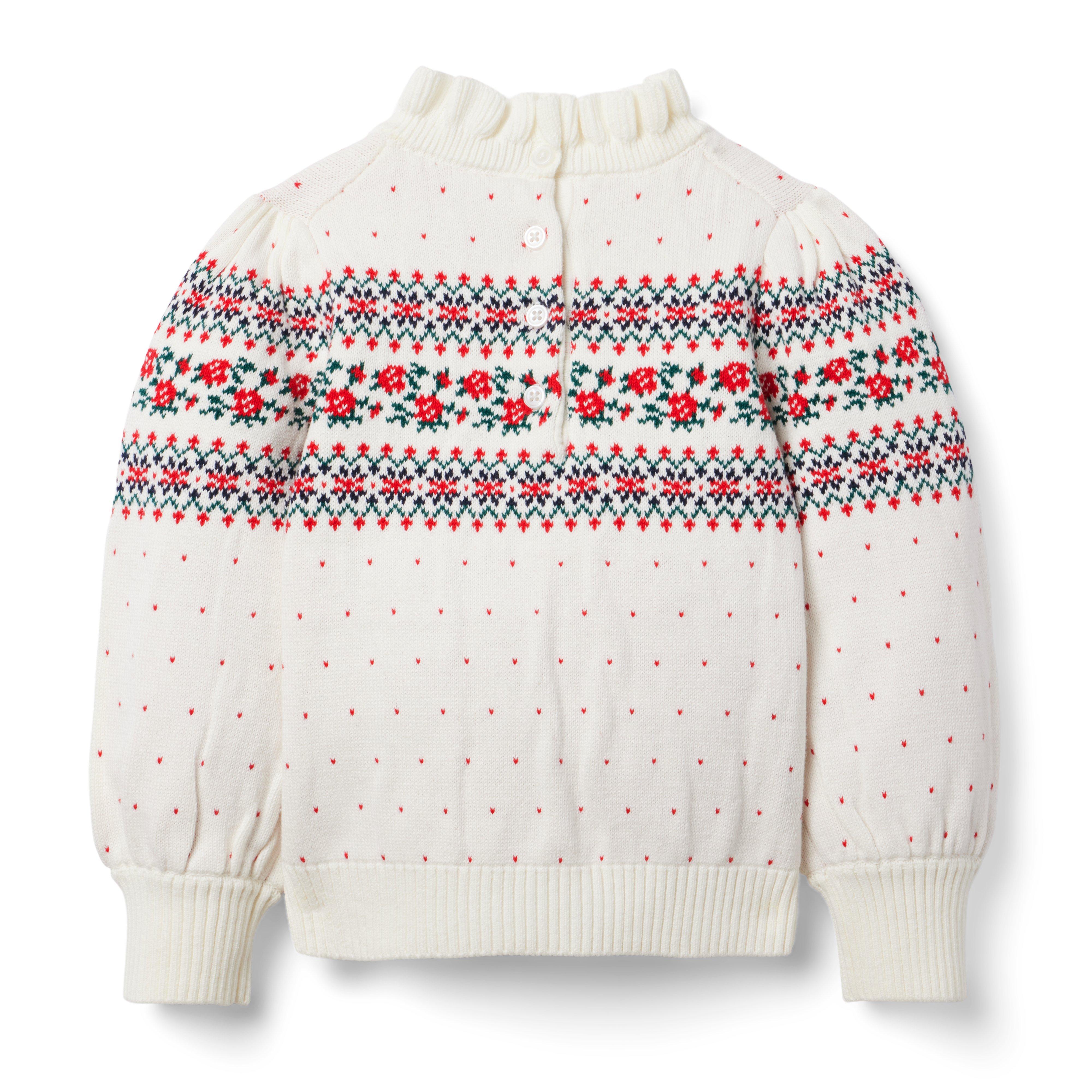 The Rose Fair Isle Sweater