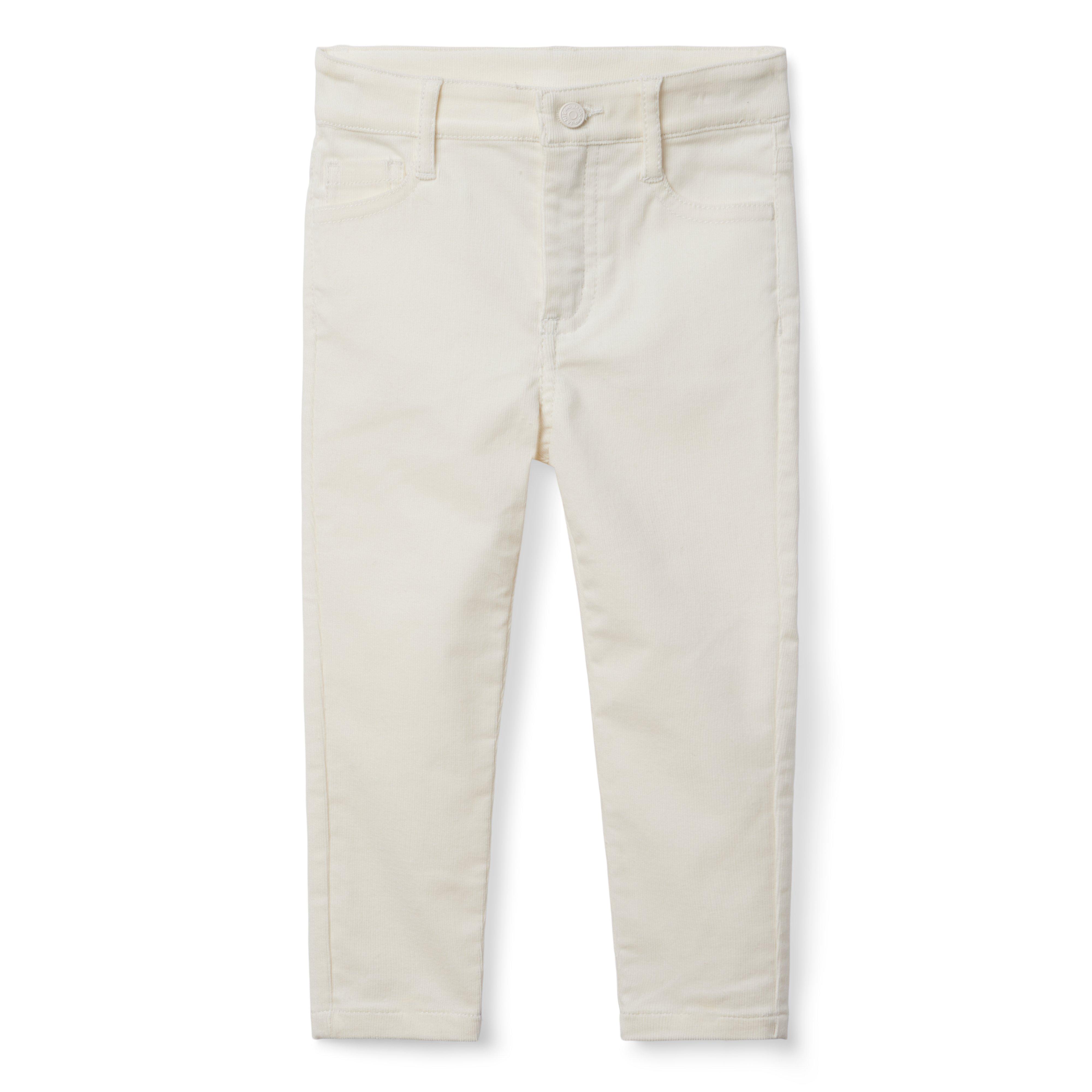 Girl White The Skinny Corduroy Pant by Janie and Jack