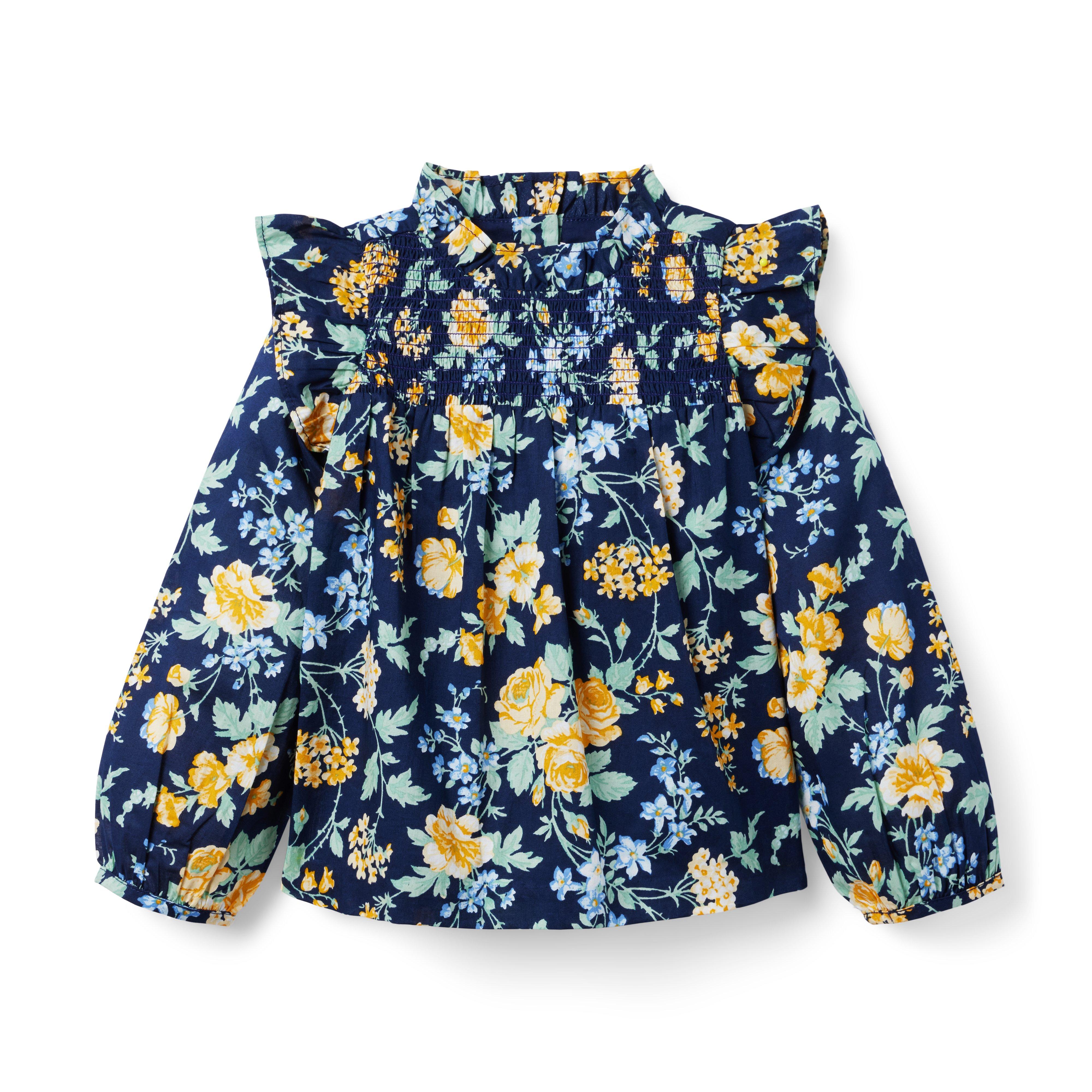 Floral Smocked Top image number 0