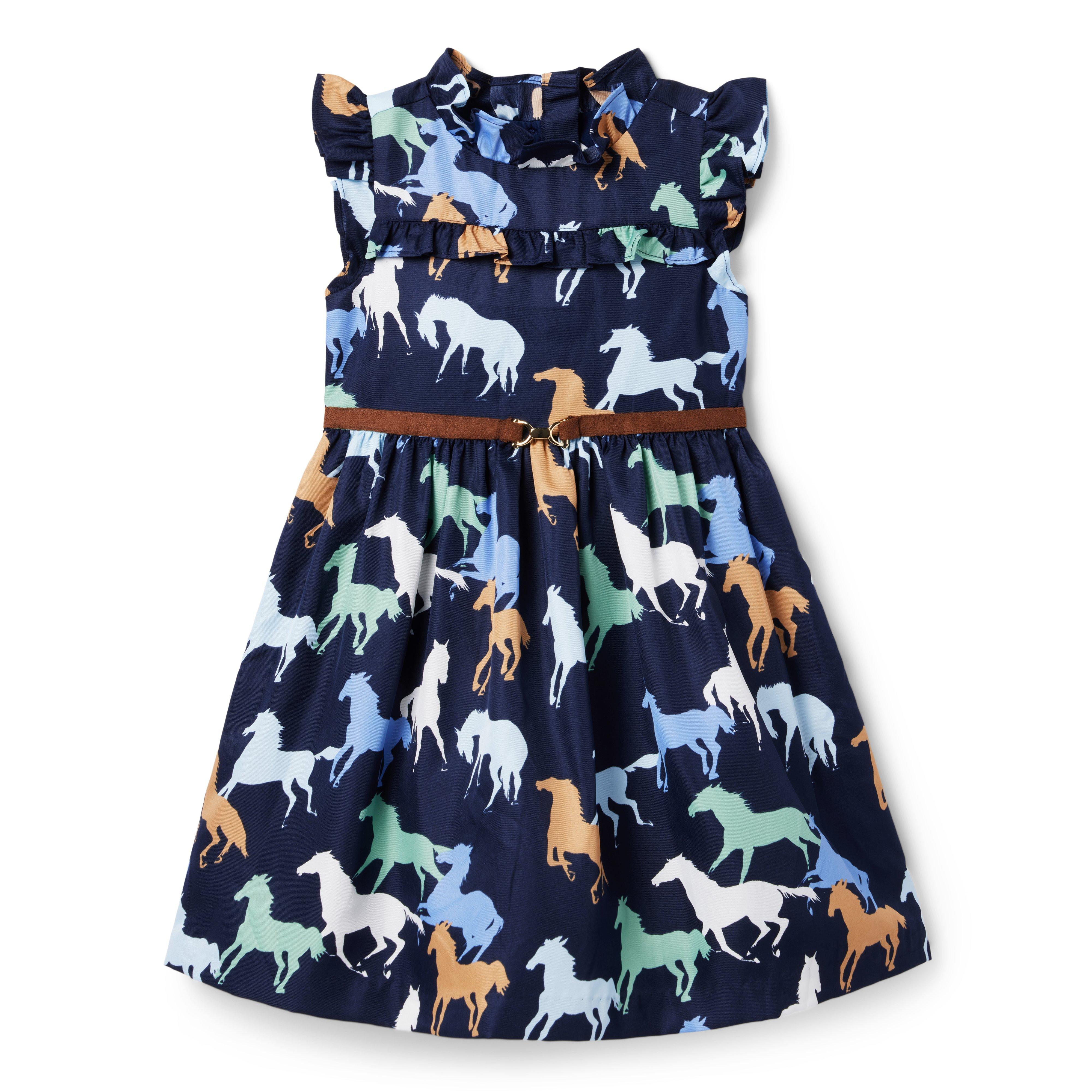 Horse Ruffle Dress image number 0