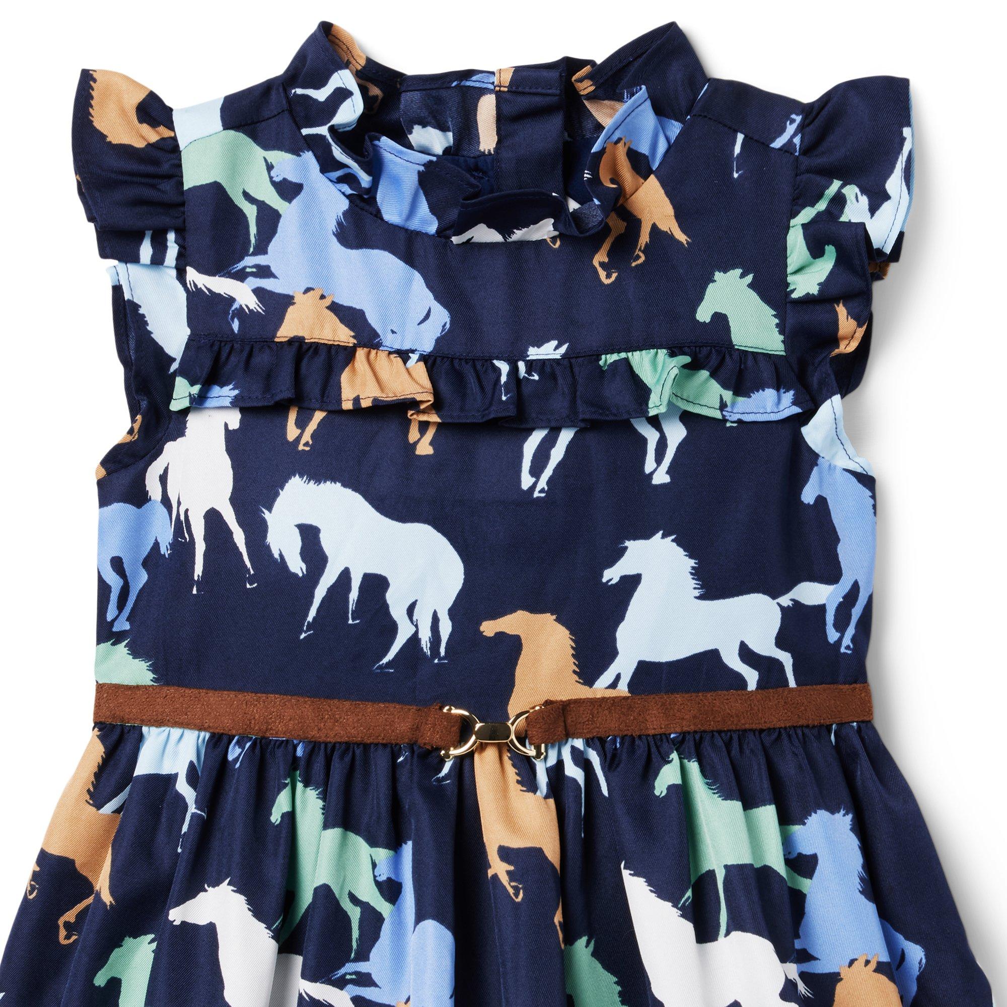 Horse Ruffle Dress image number 3