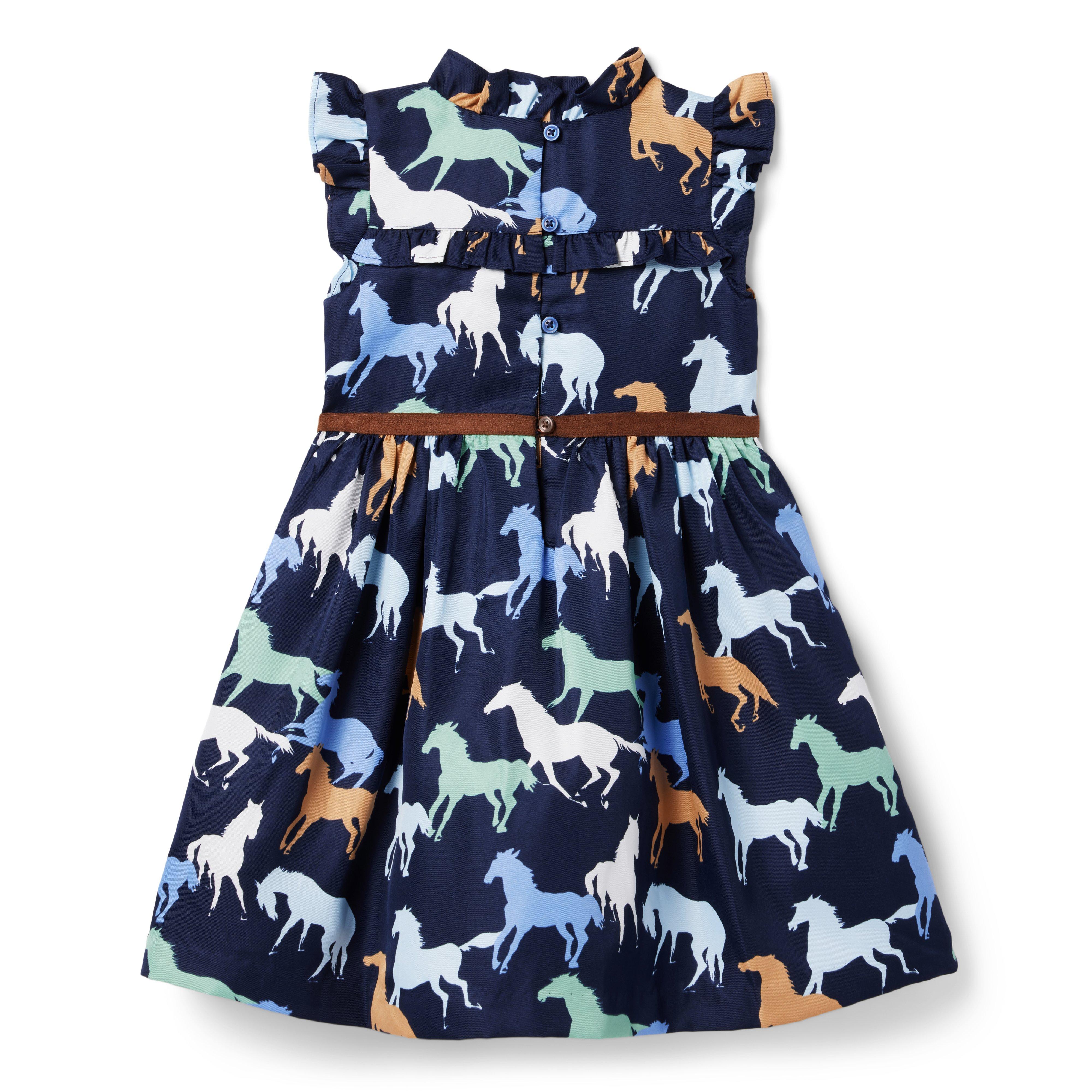 Horse Ruffle Dress image number 1