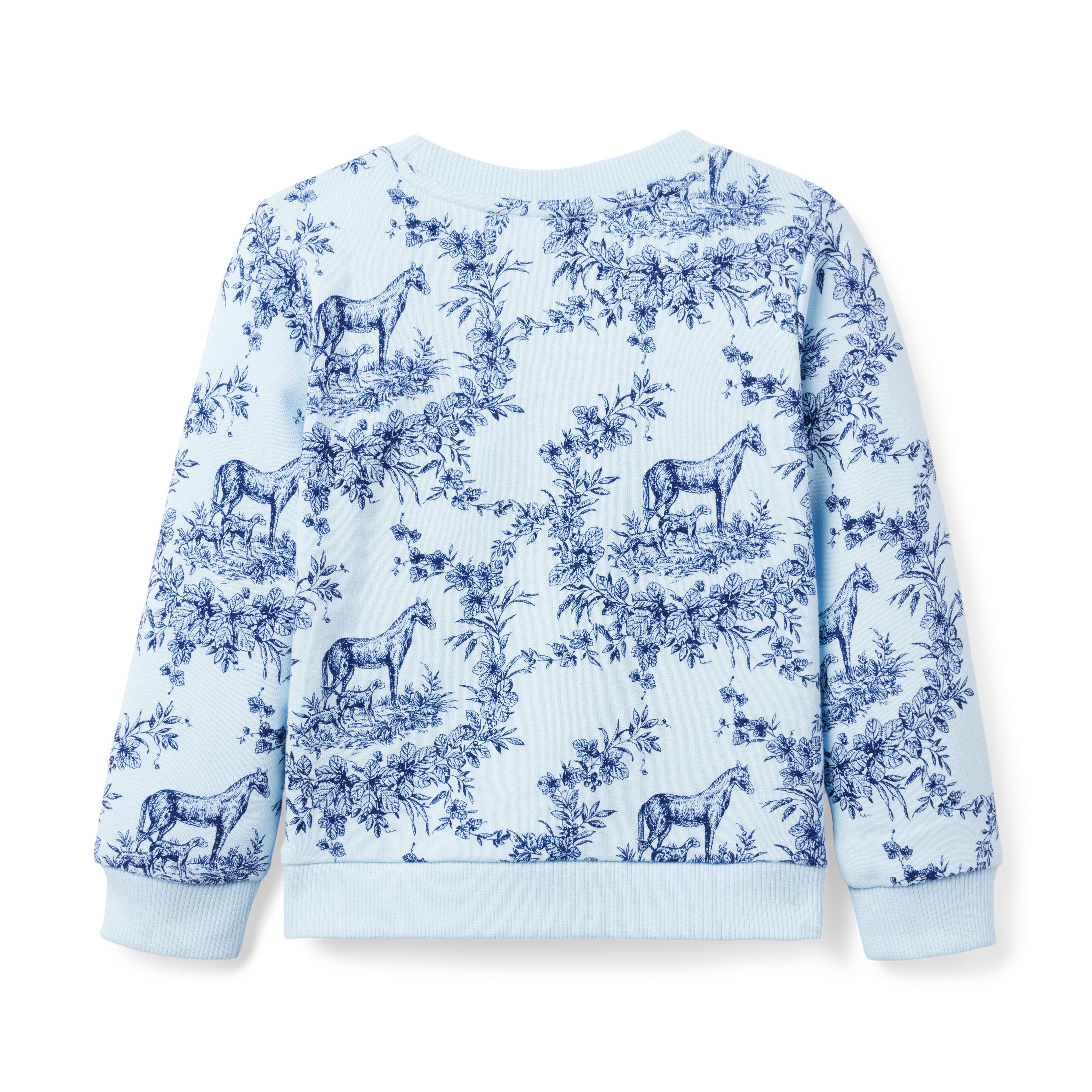 Horse Toile Sweatshirt image number 1