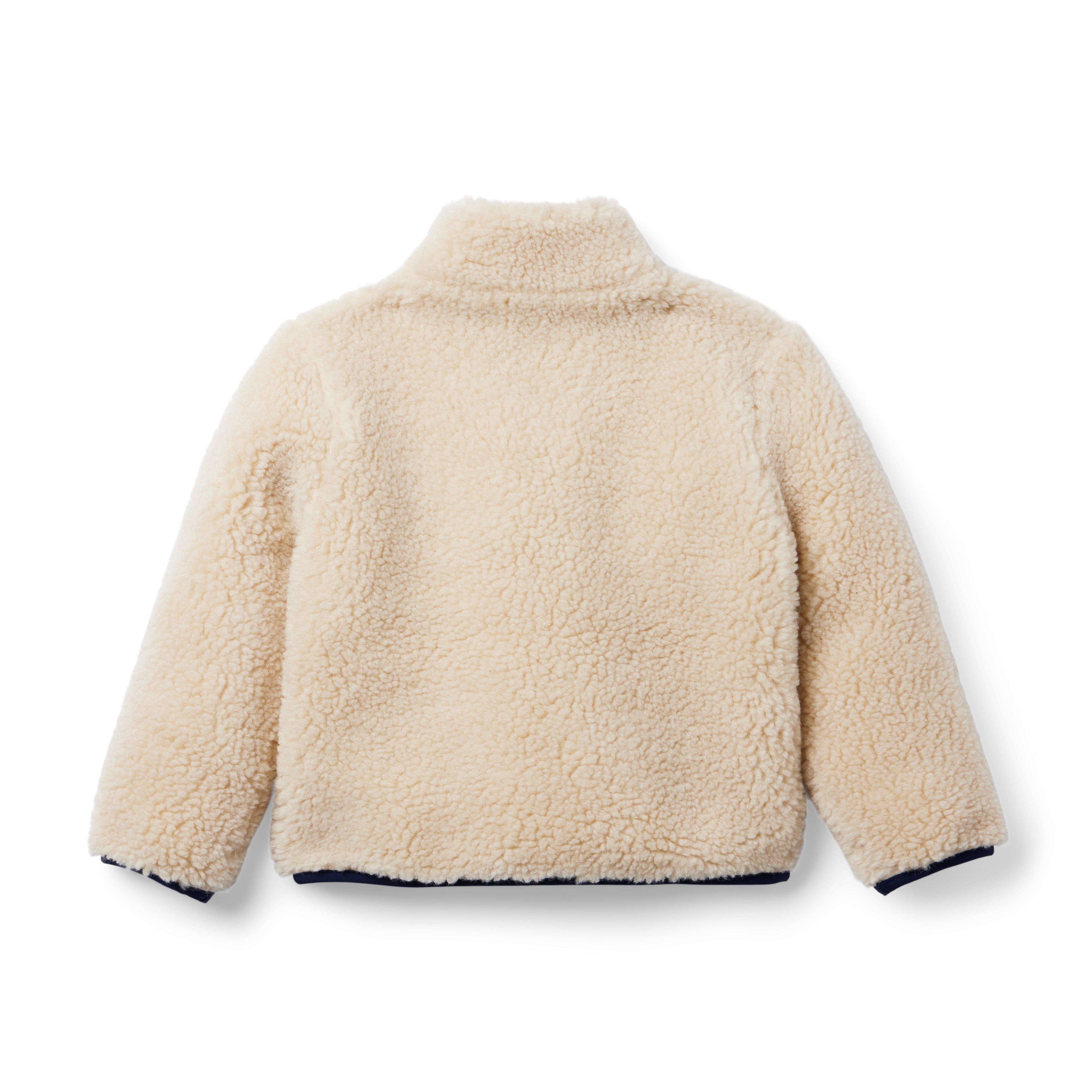 Boy Natural The Cozy Sherpa Jacket by Janie and Jack