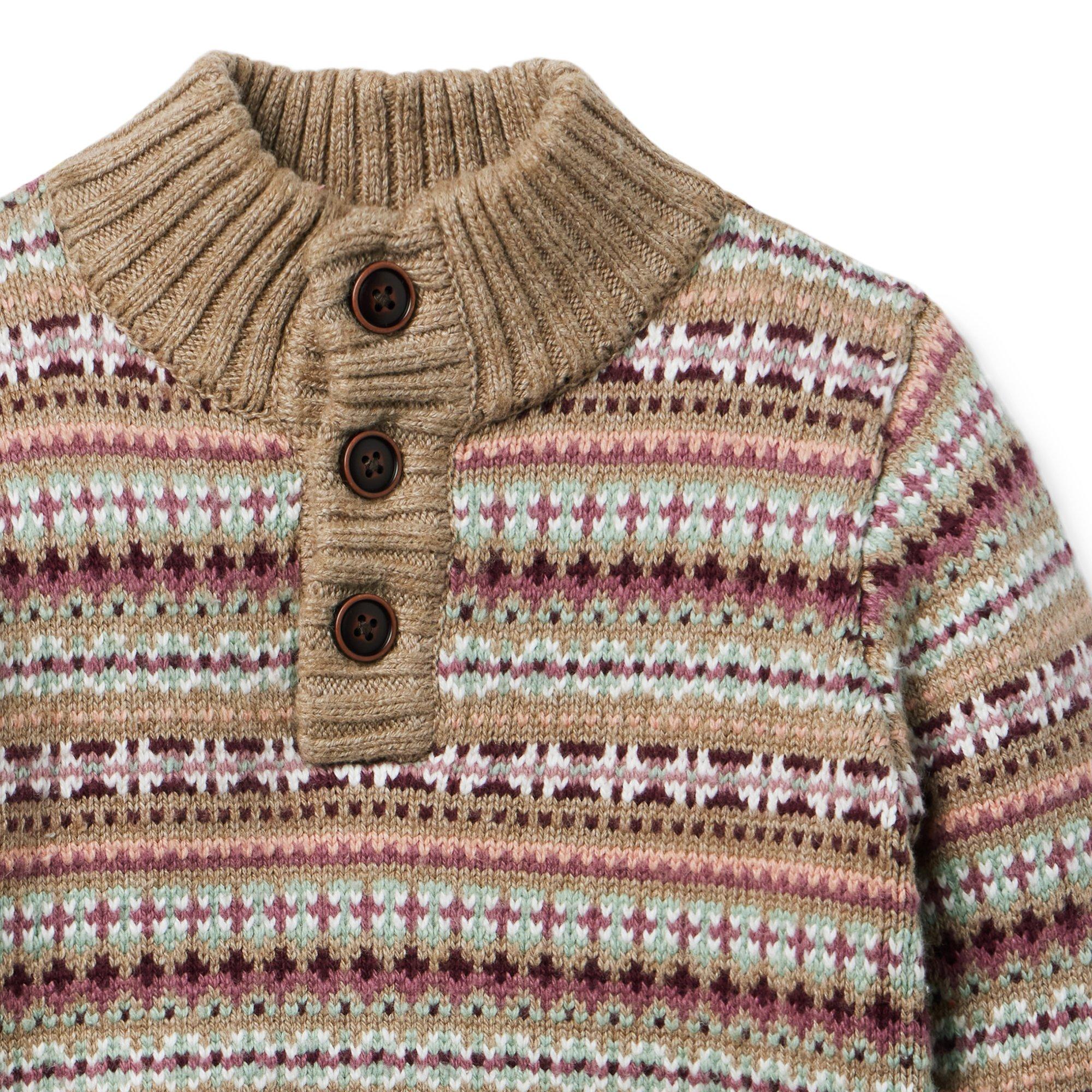 The Cabin Fair Isle Sweater image number 3