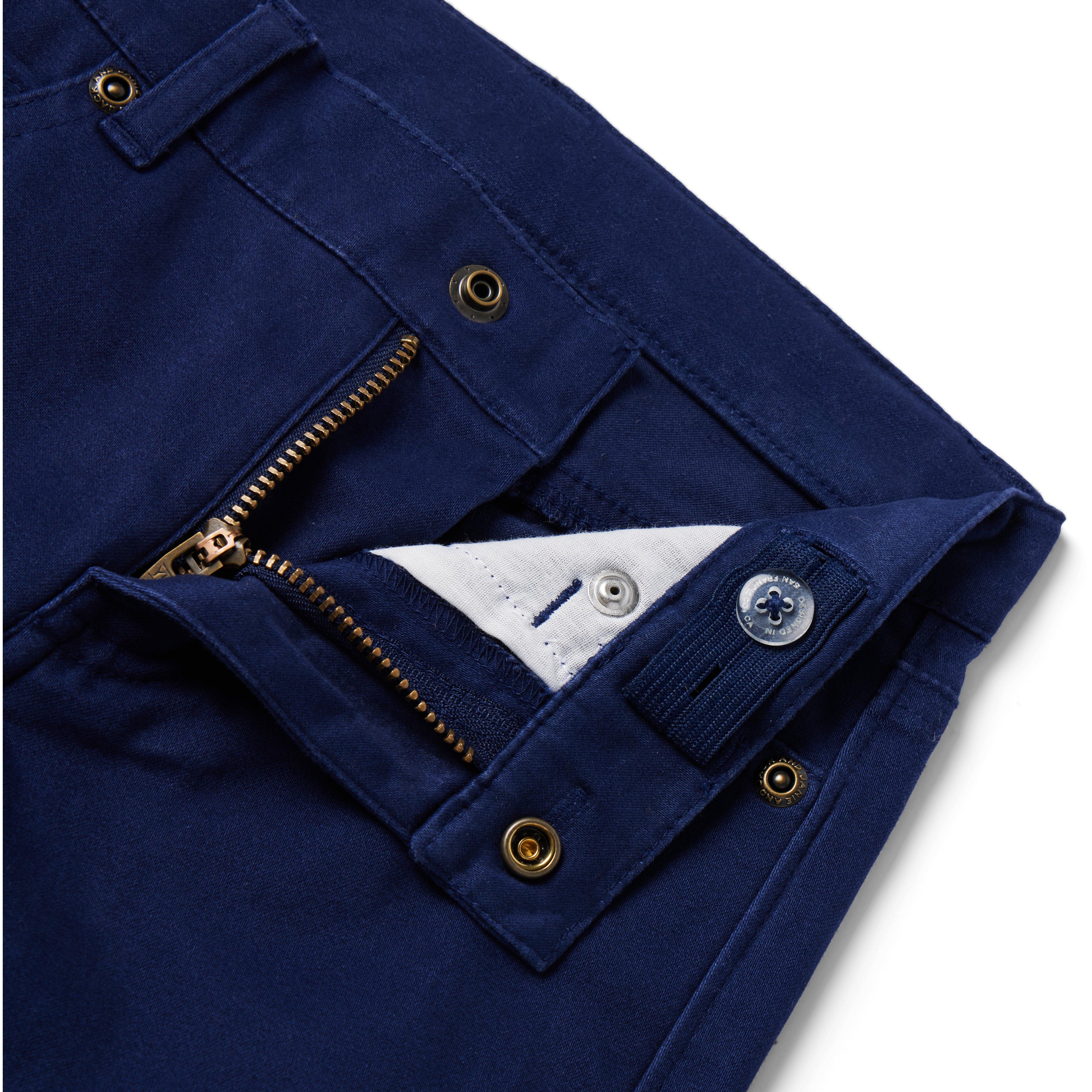 Boy Merchant Marine The Straight Leg Sateen Pant by Janie and Jack