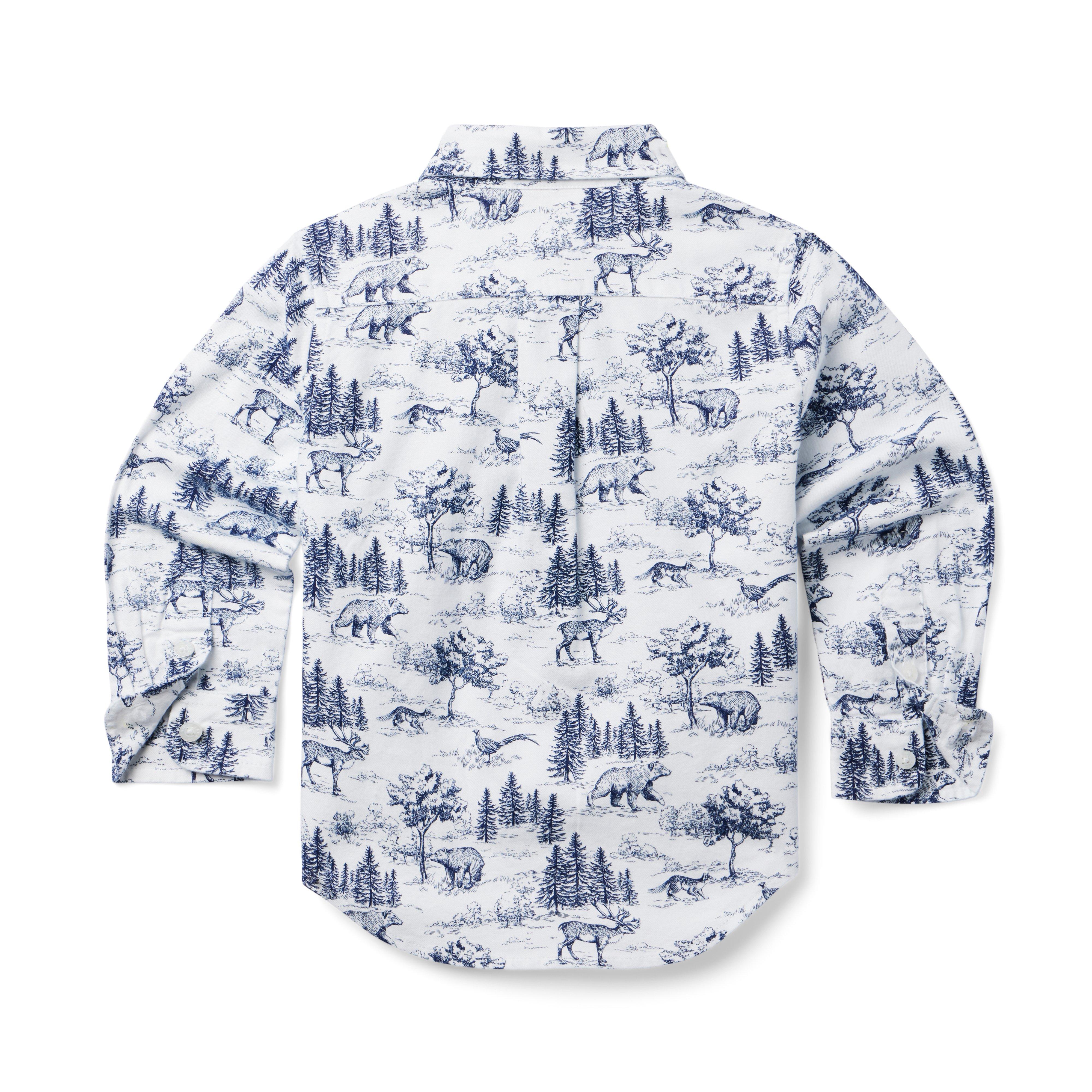 The Woodland Toile Flannel Shirt image number 1