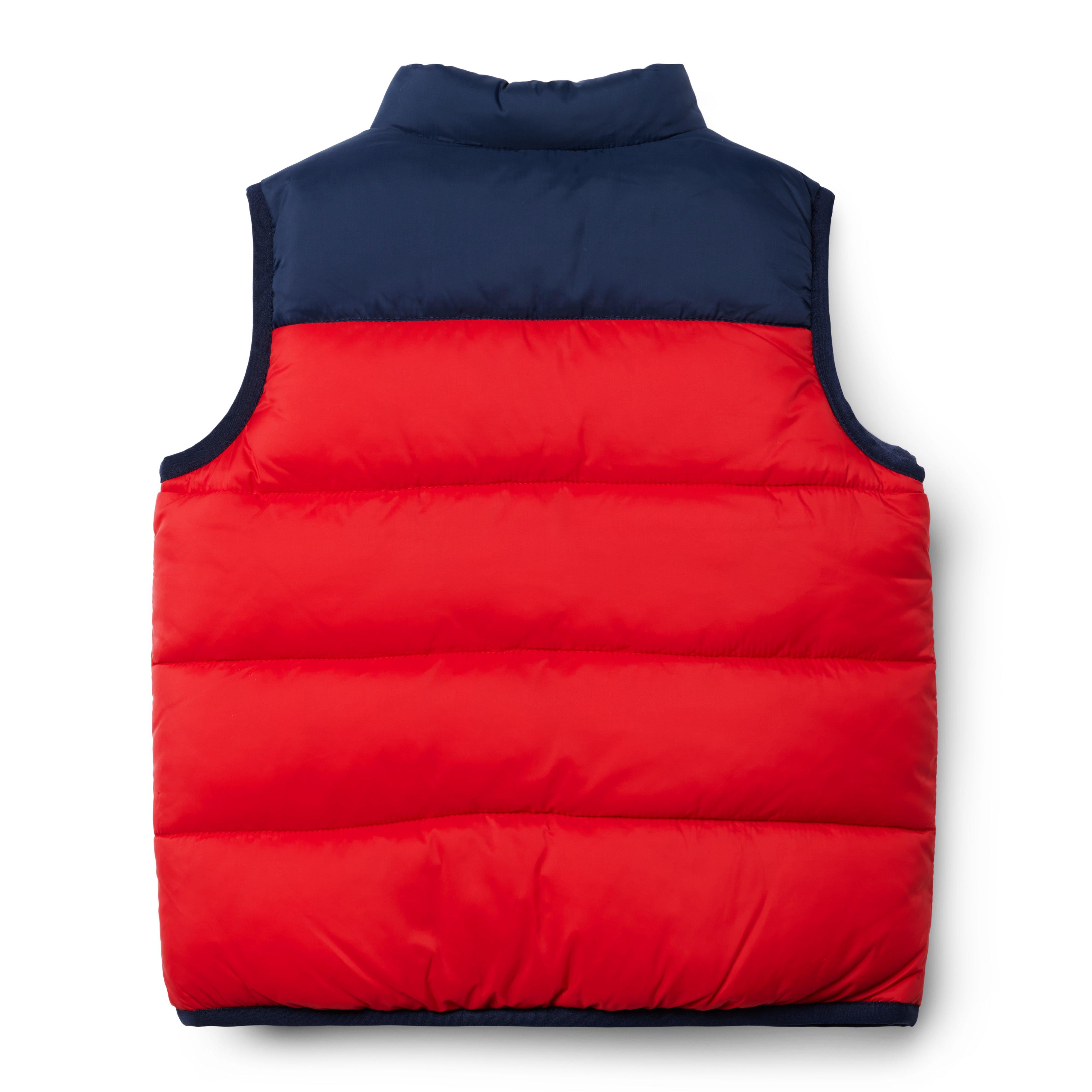 The Reversible Tartan Puffer Vest image number 2