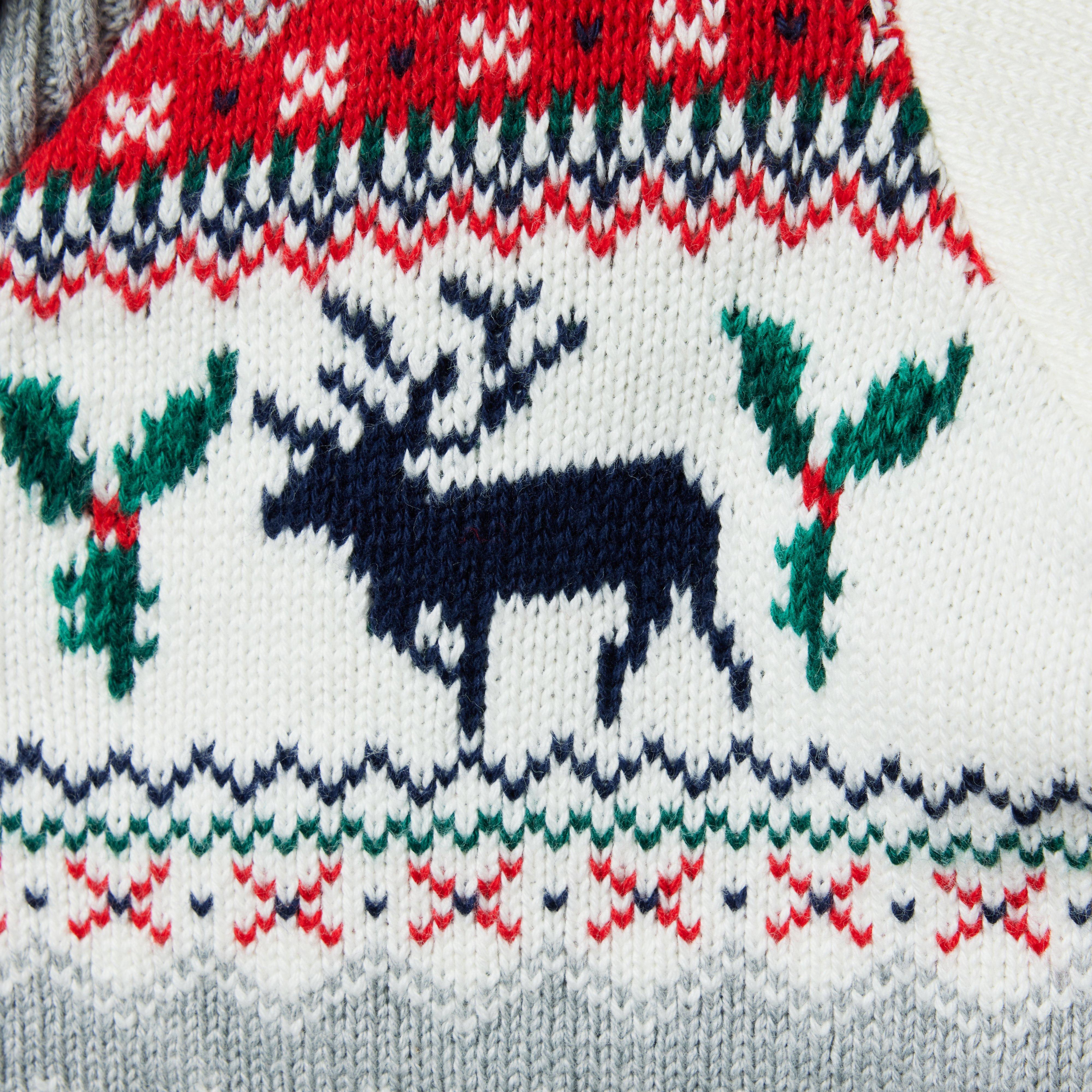 The Reindeer Fair Isle Cardigan  image number 2